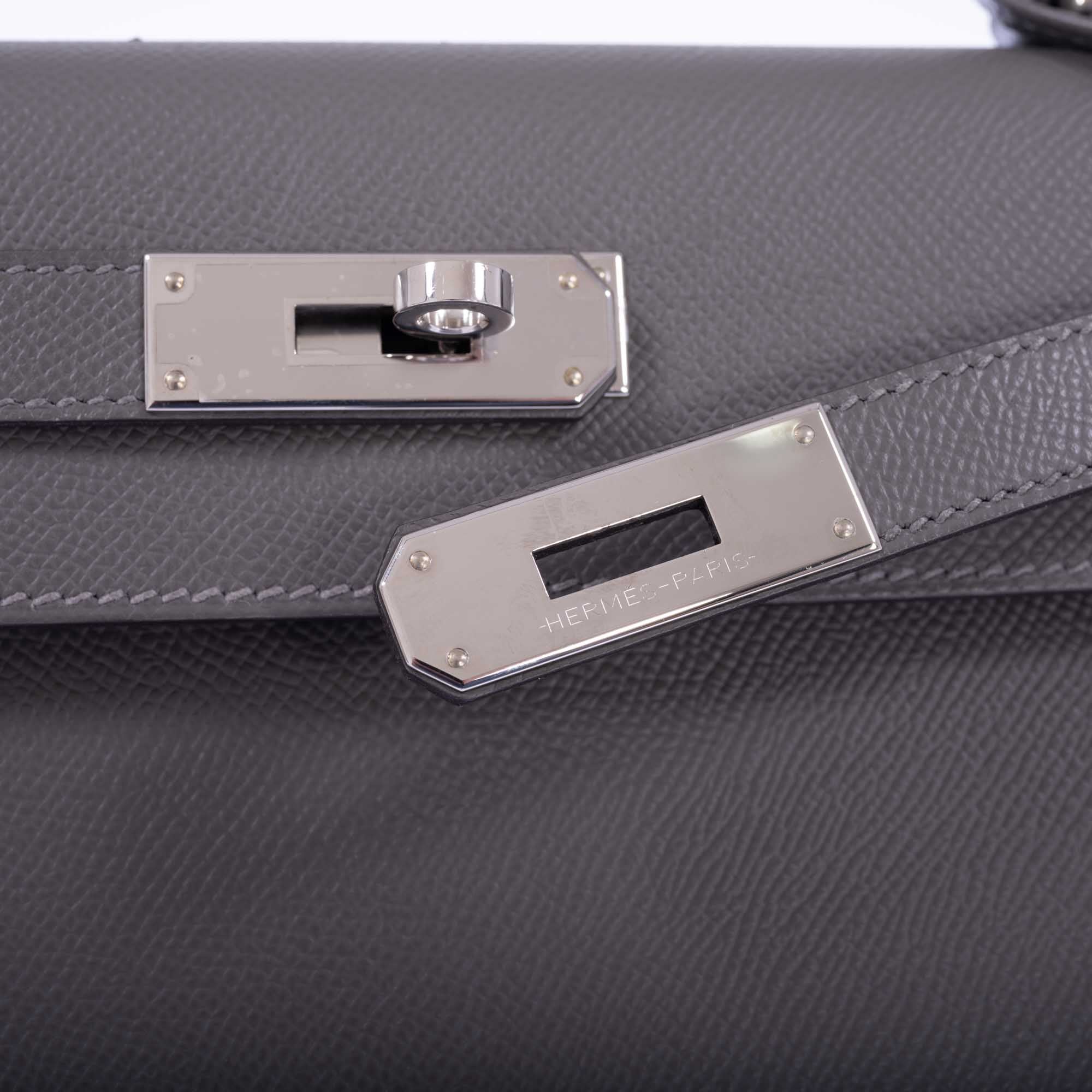 Hermès Kelly 28 Sellier Etain Epsom Palladium Hardware、mySite、garminoutage.com