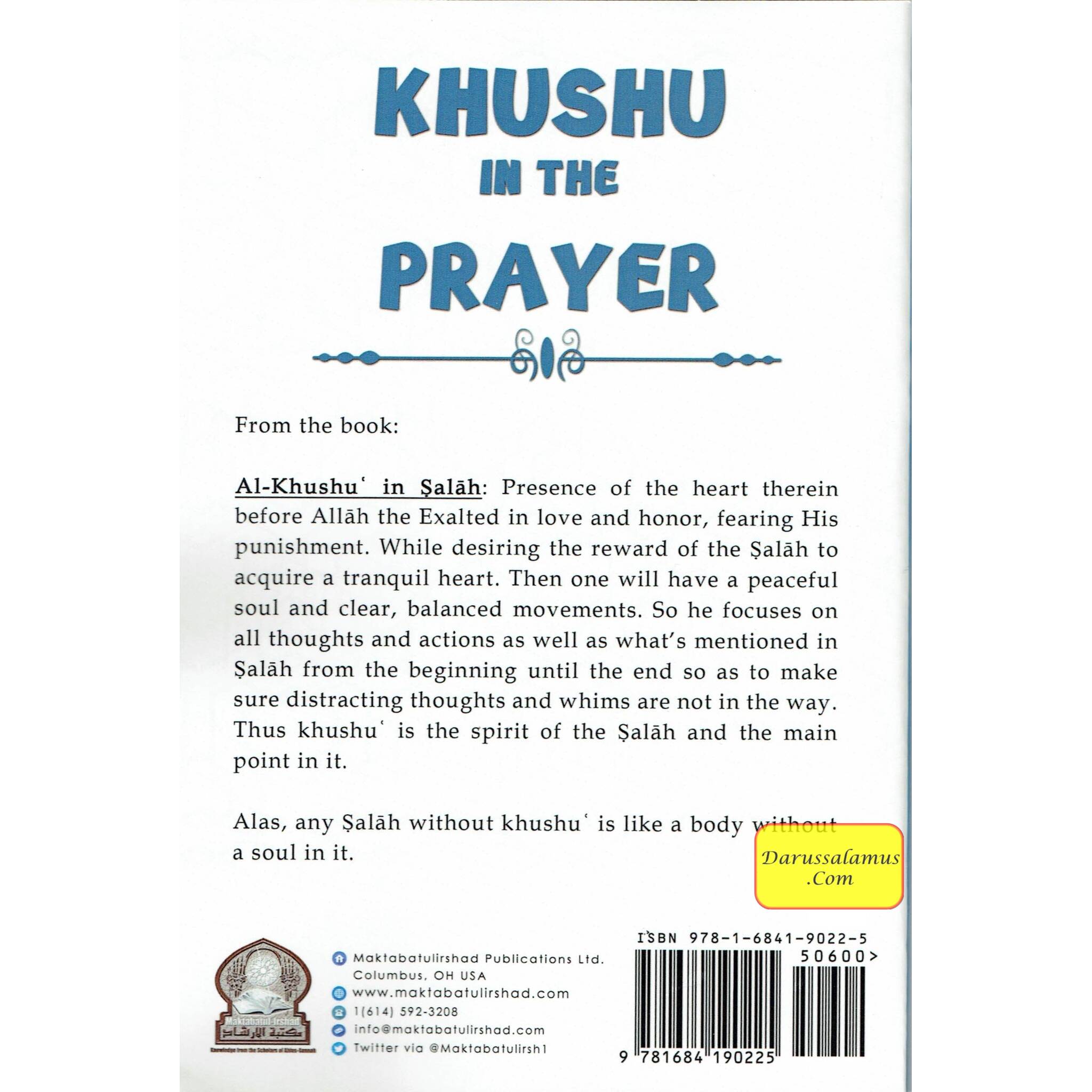 Khushu In The Prayer、mySite、topwebapps