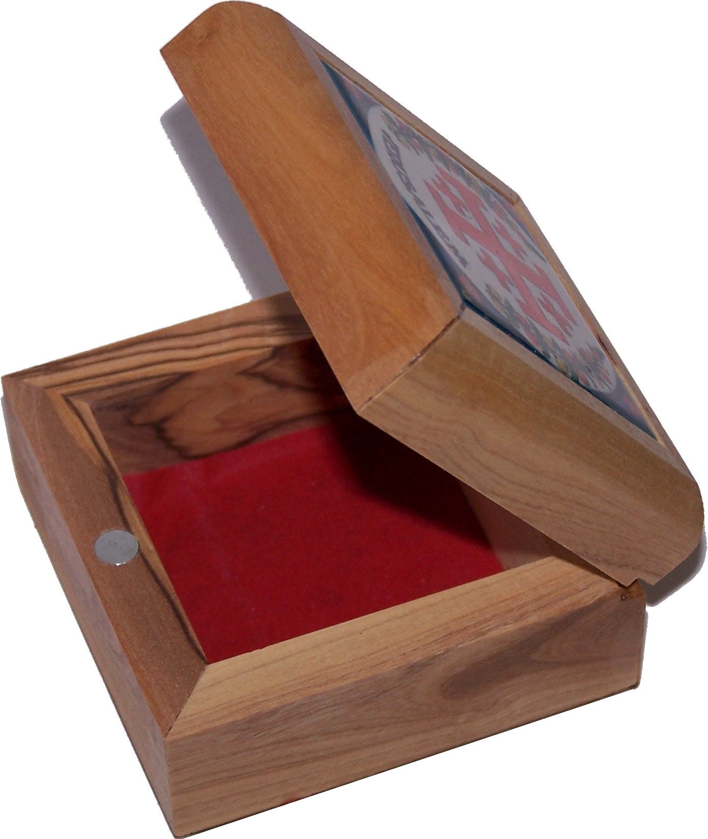 Holy Land Market First Communion Box - Rosary Box - Bethlehem Olive Wood、mySite、topwebapps