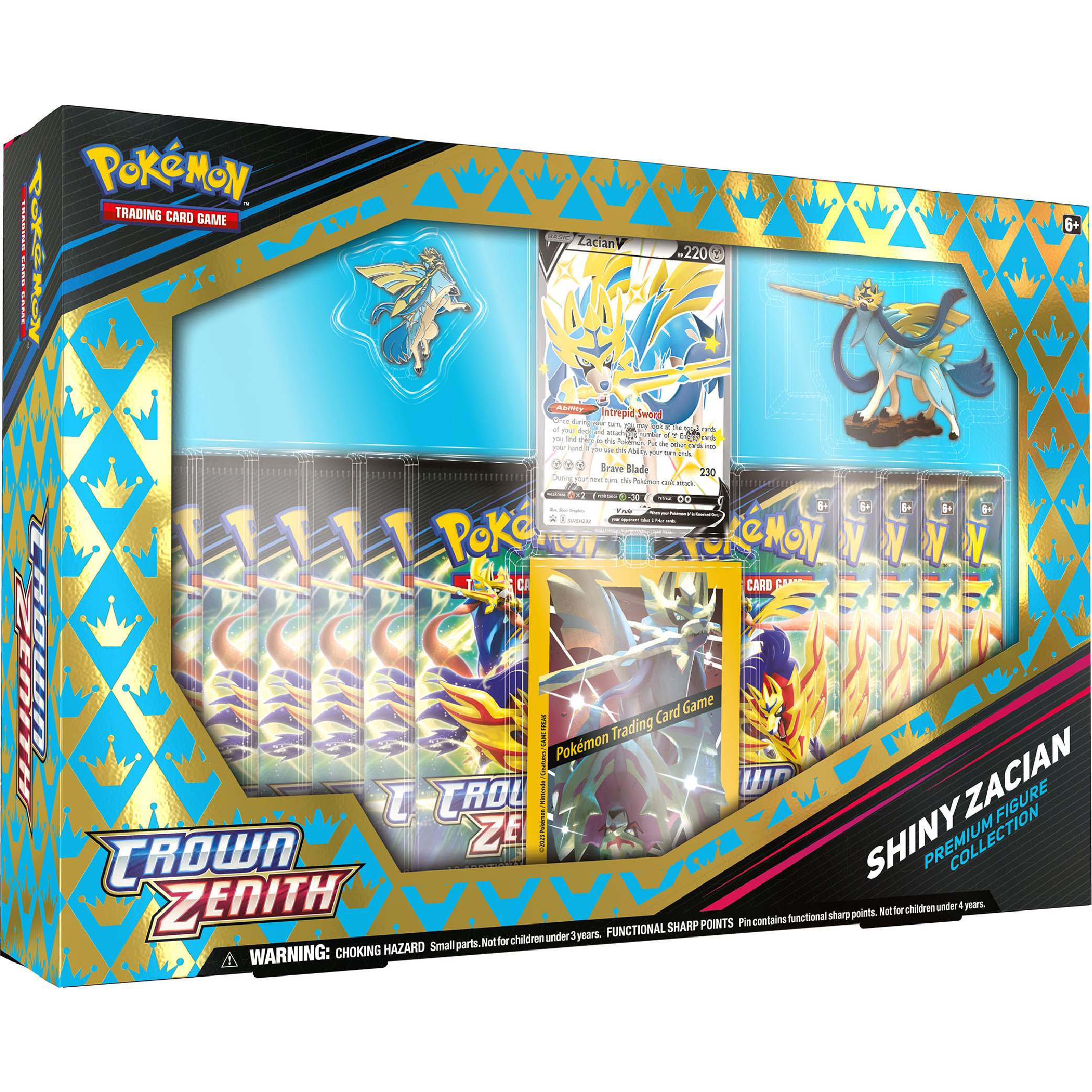 Crown Zenith Premium Figure Collection Box (Shiny Zacian or Shiny Zamazenta)、mySite、waistdrama
