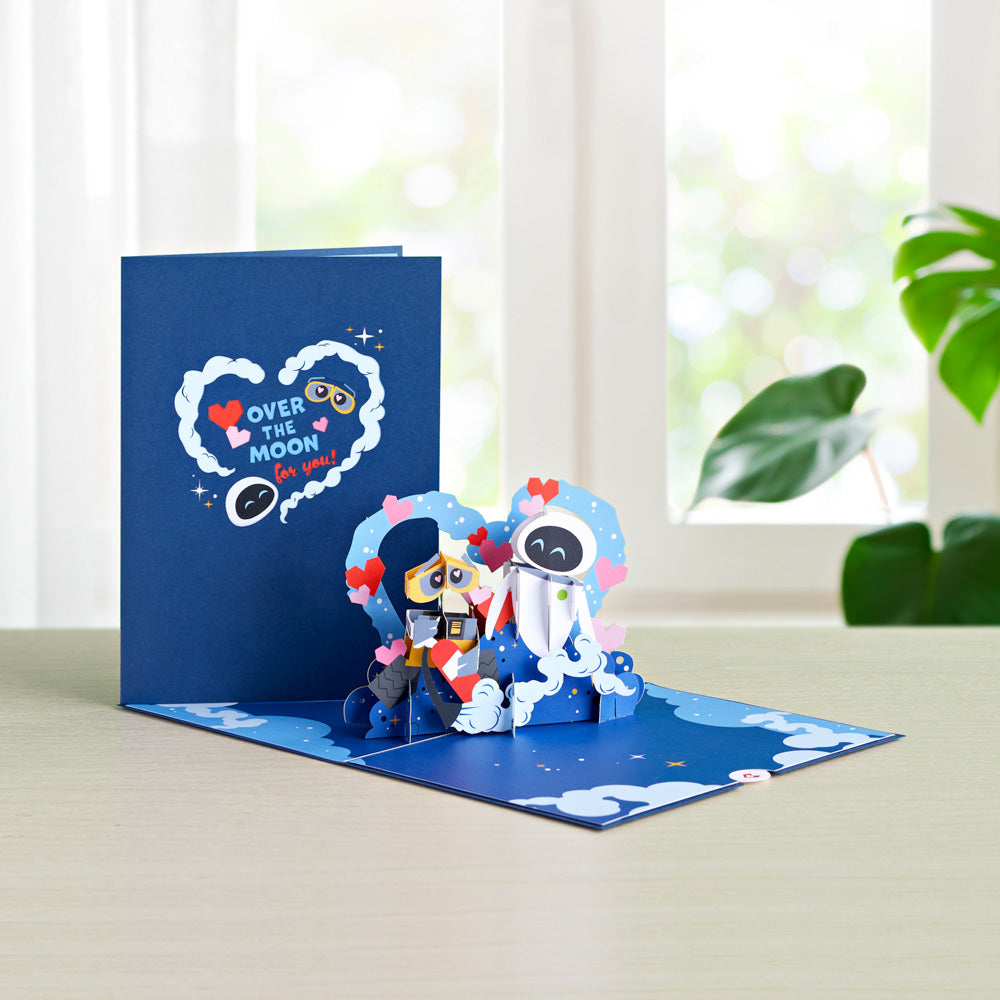 Disney and Pixar's WALL•E Over The Moon For You Pop-Up Card、mySite、solidvoid