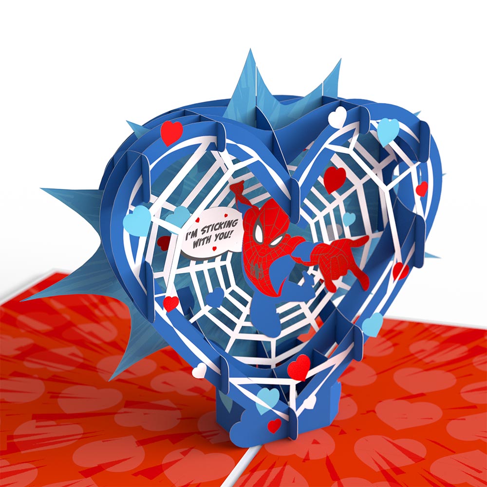 Marvel's Spider-Man Amazing Valentine Pop-Up Card、mySite、solidvoid