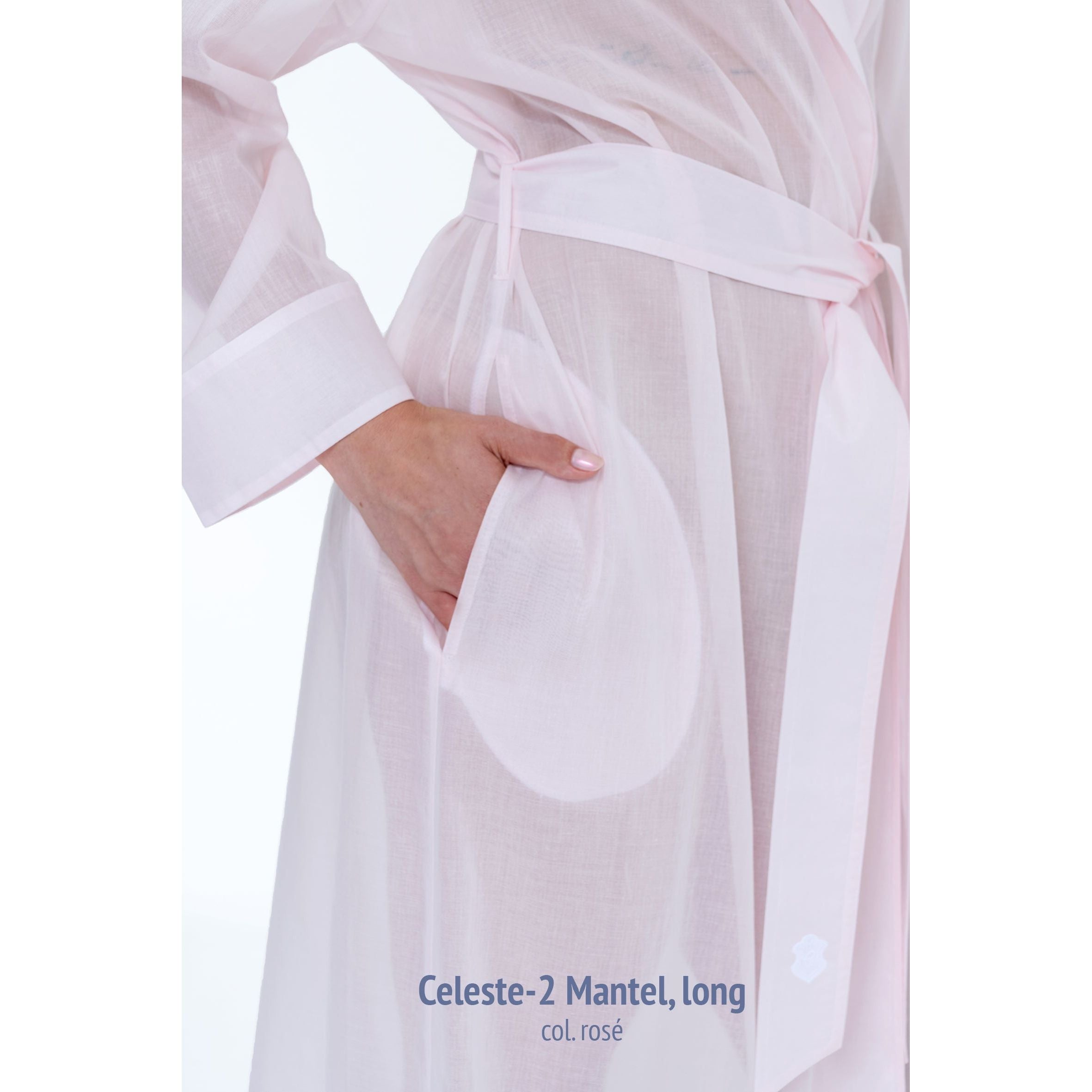 Celestine Celeste 2 Long Wrap Robe - Rose、mySite、justintrudeaud