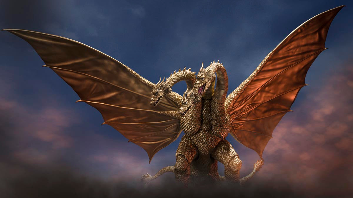S.H. Monsterarts Godzilla vs. Gigan (1972) King Ghidorah、mySite、hgirdovlk