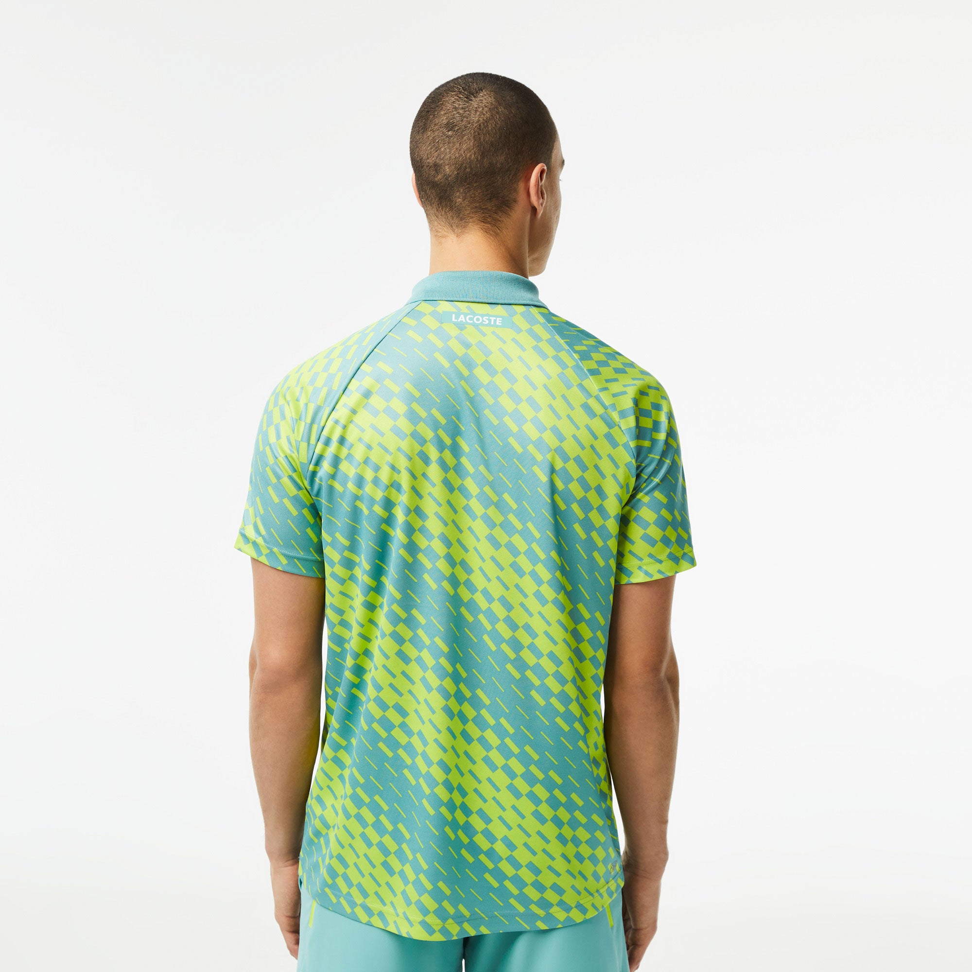Lacoste x Novak Djokovic Ultra Dry Men's Pique Tennis Polo