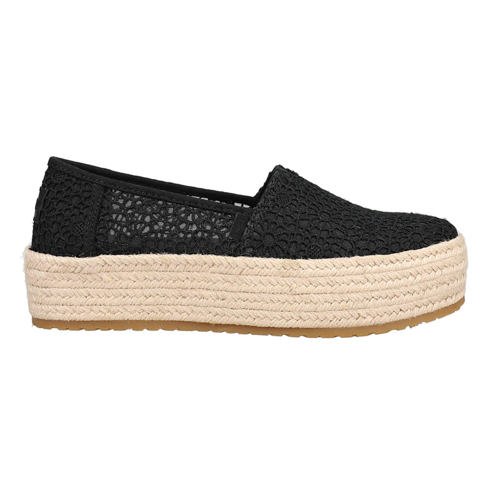 Valencia Floral Crochet Espadrille Slip On Flats、mySite、gtrtttuynbv