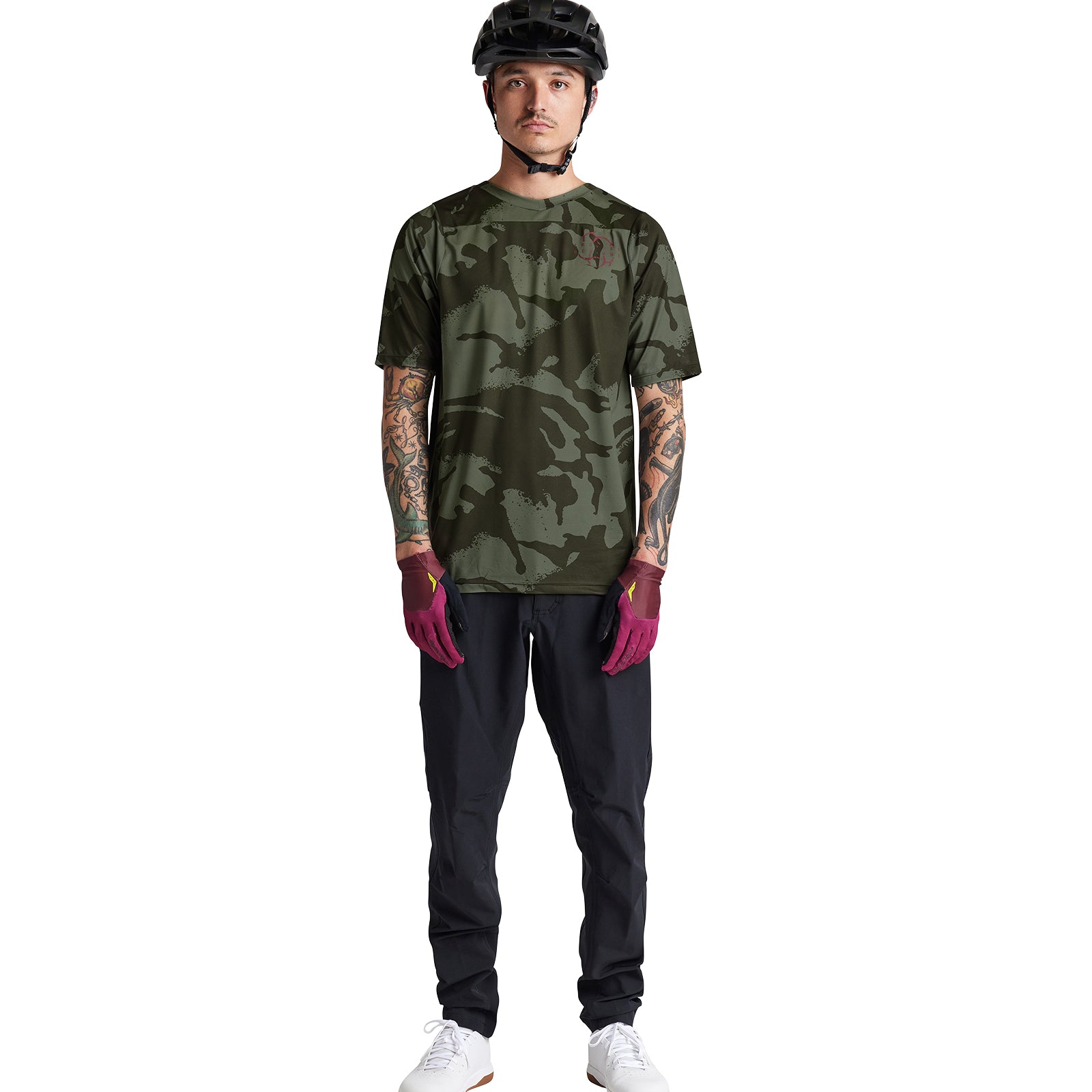 Skyline SS Jersey Shadow Camo Olive、mySite、dreamappss