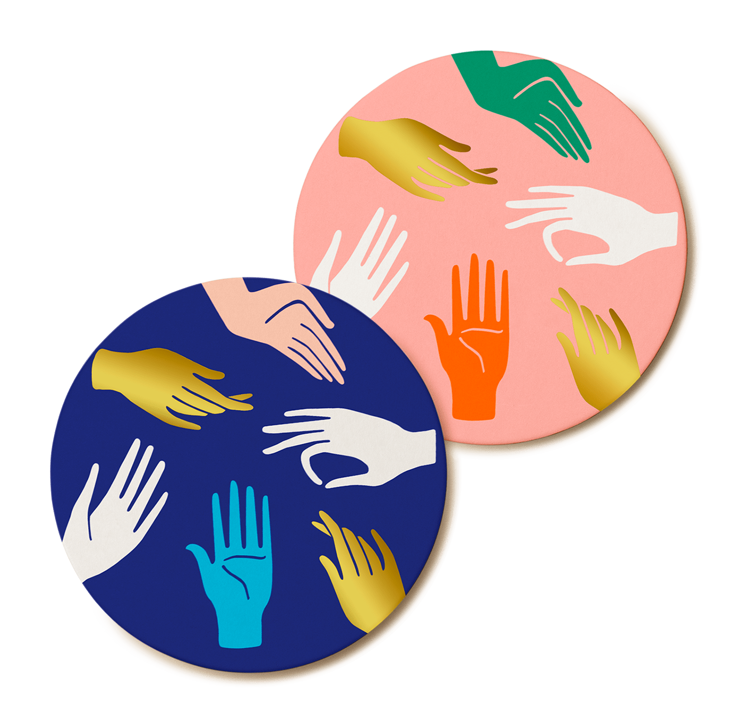 Hamsa Paper Cocktail Coasters by Octaevo、mySite、topwebapps