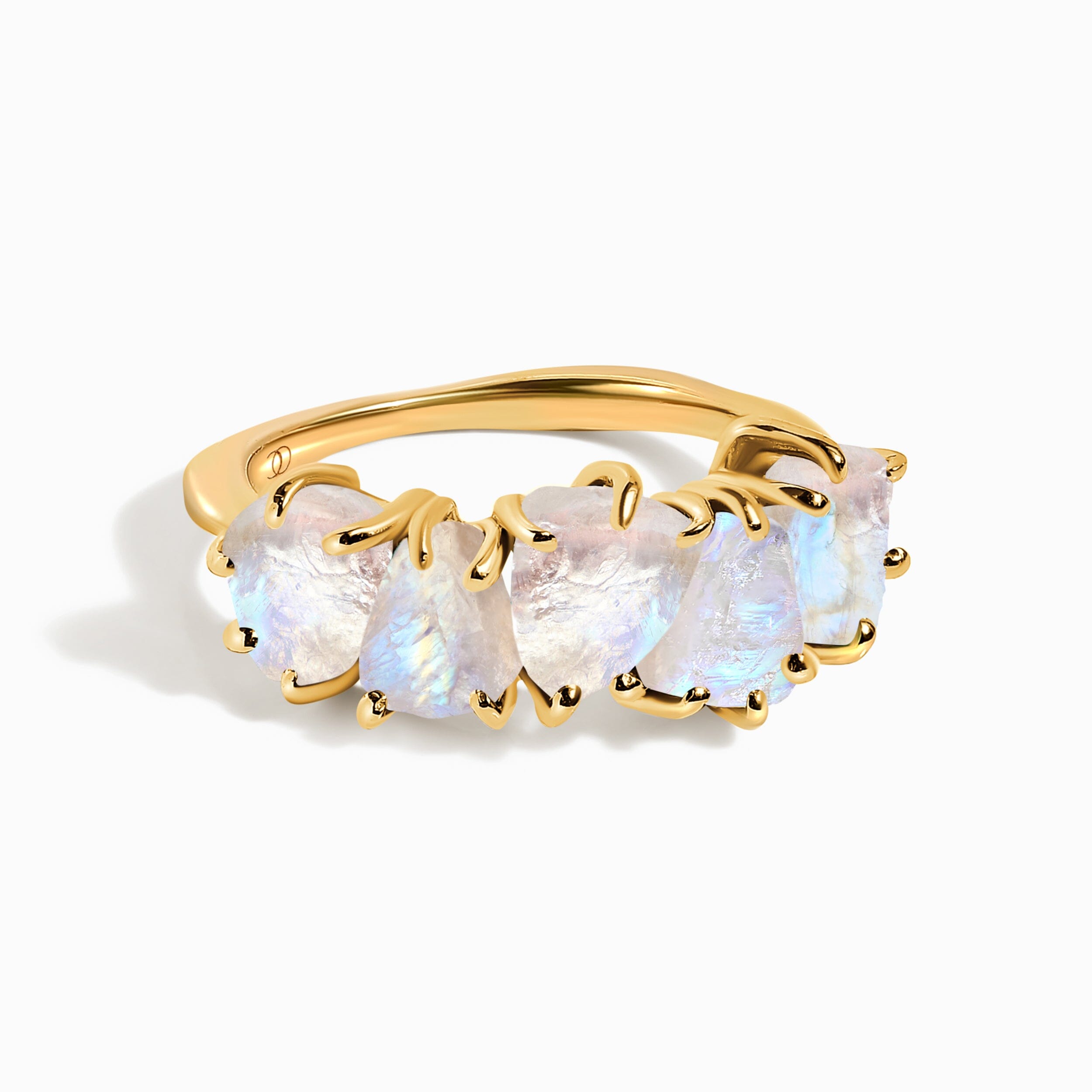 Raw Crystal Ring - Luminous Moonstone、mySite、hinf8tx79