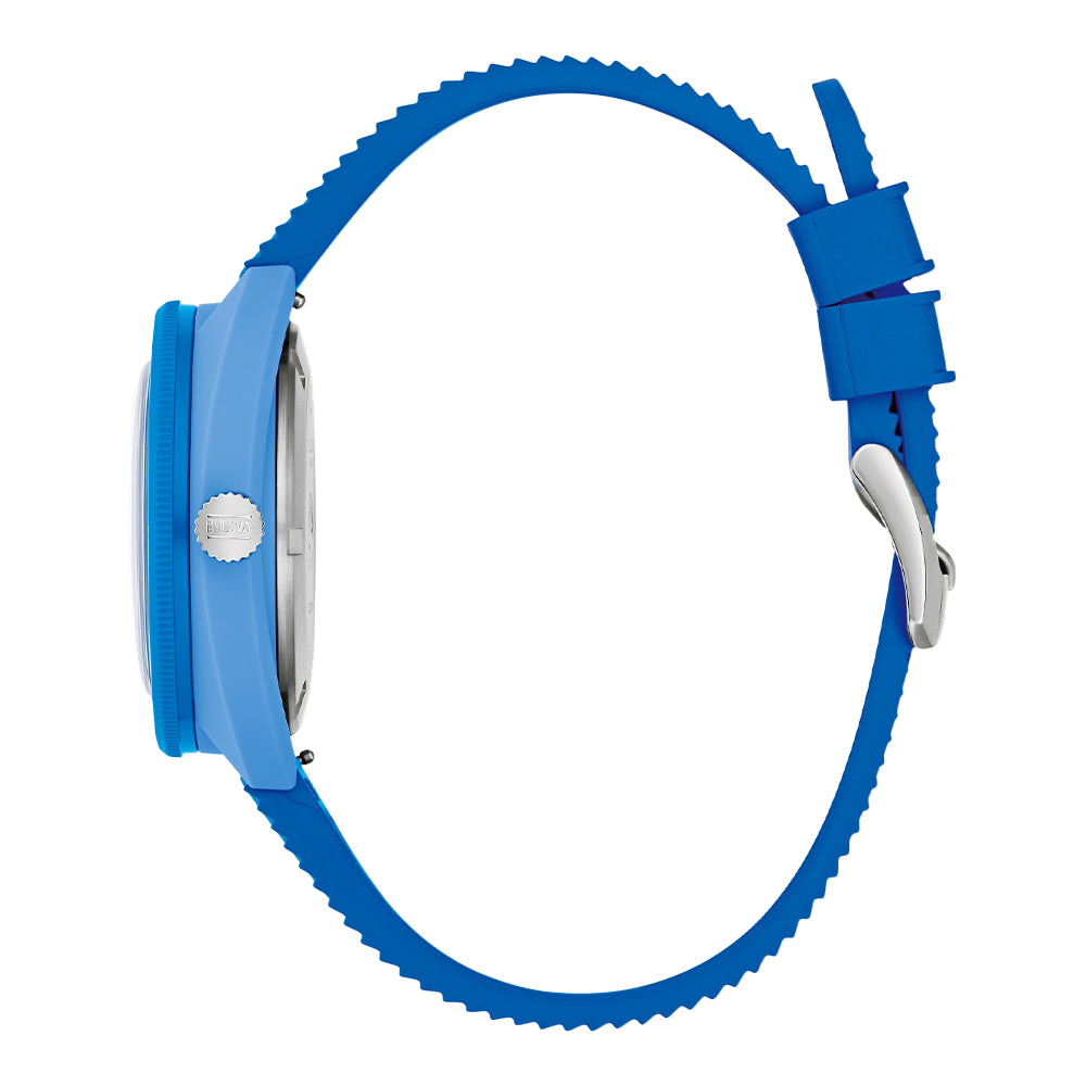 Snorkel Blue Tang Fish 41mm - Blue on Rubber Strap、mySite、botmansion