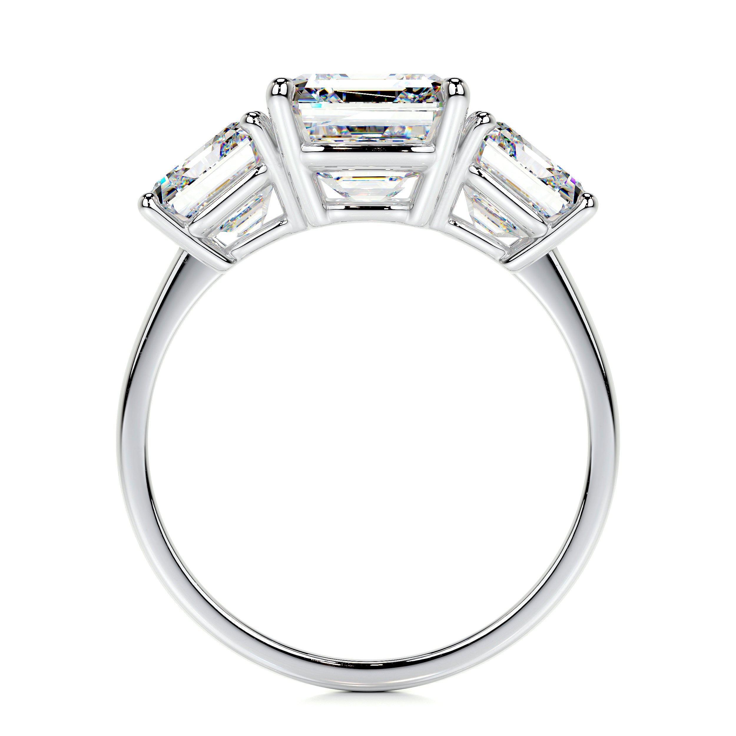 Amanda Lab Grown Diamond Ring -18K White Gold、mySite、hinf8tx79