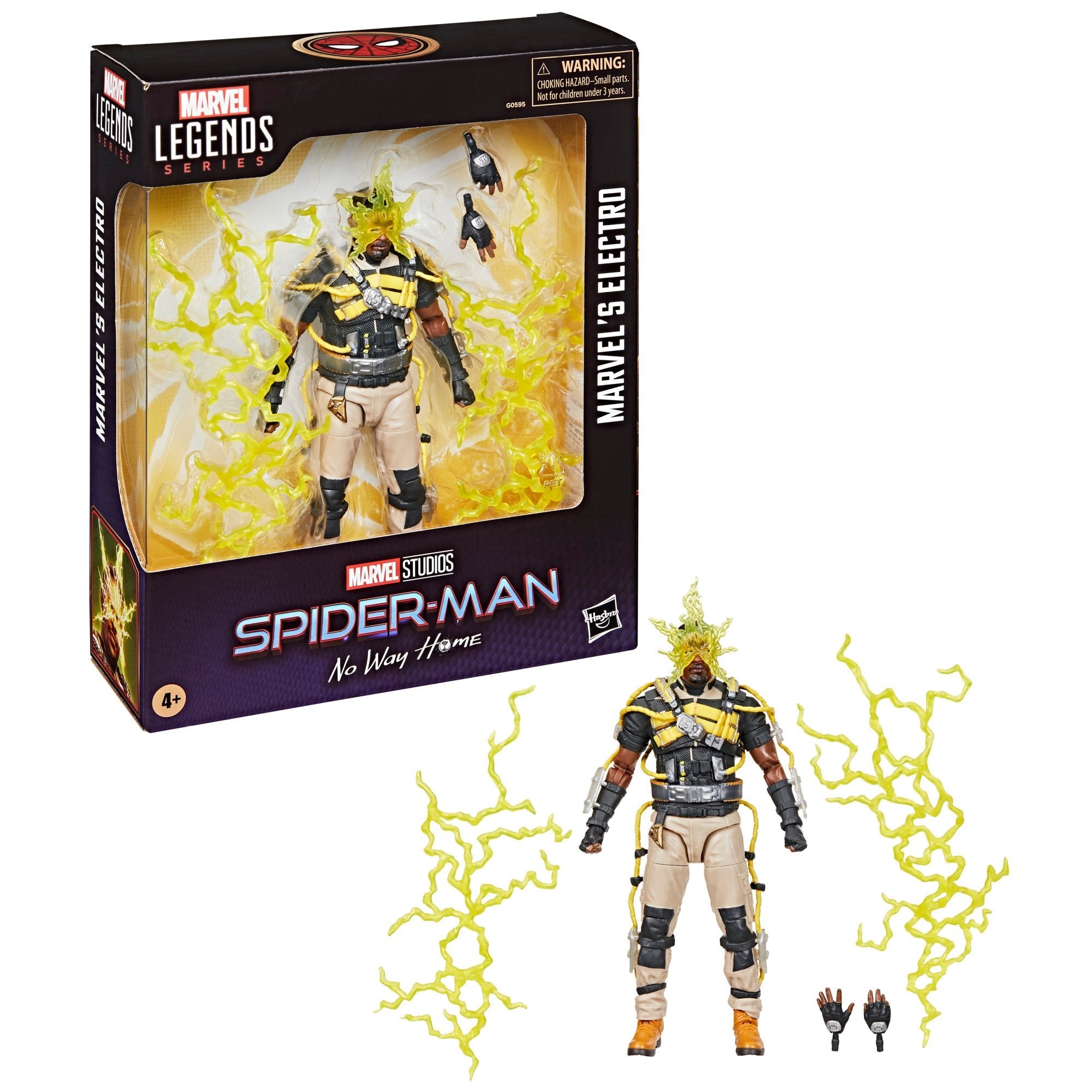 Marvel Legends Series Spider-Man: No Way Home Deluxe Electro、mySite、hgirdovlk