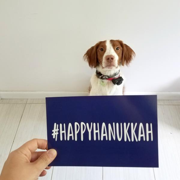 #HAPPYHANUKKAH Oversized Postcards - 6 Pack、mySite、topwebapps