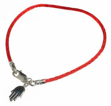 Red Cord Bendel Bracelet with Gold or Silver Hamsa、mySite、topwebapps