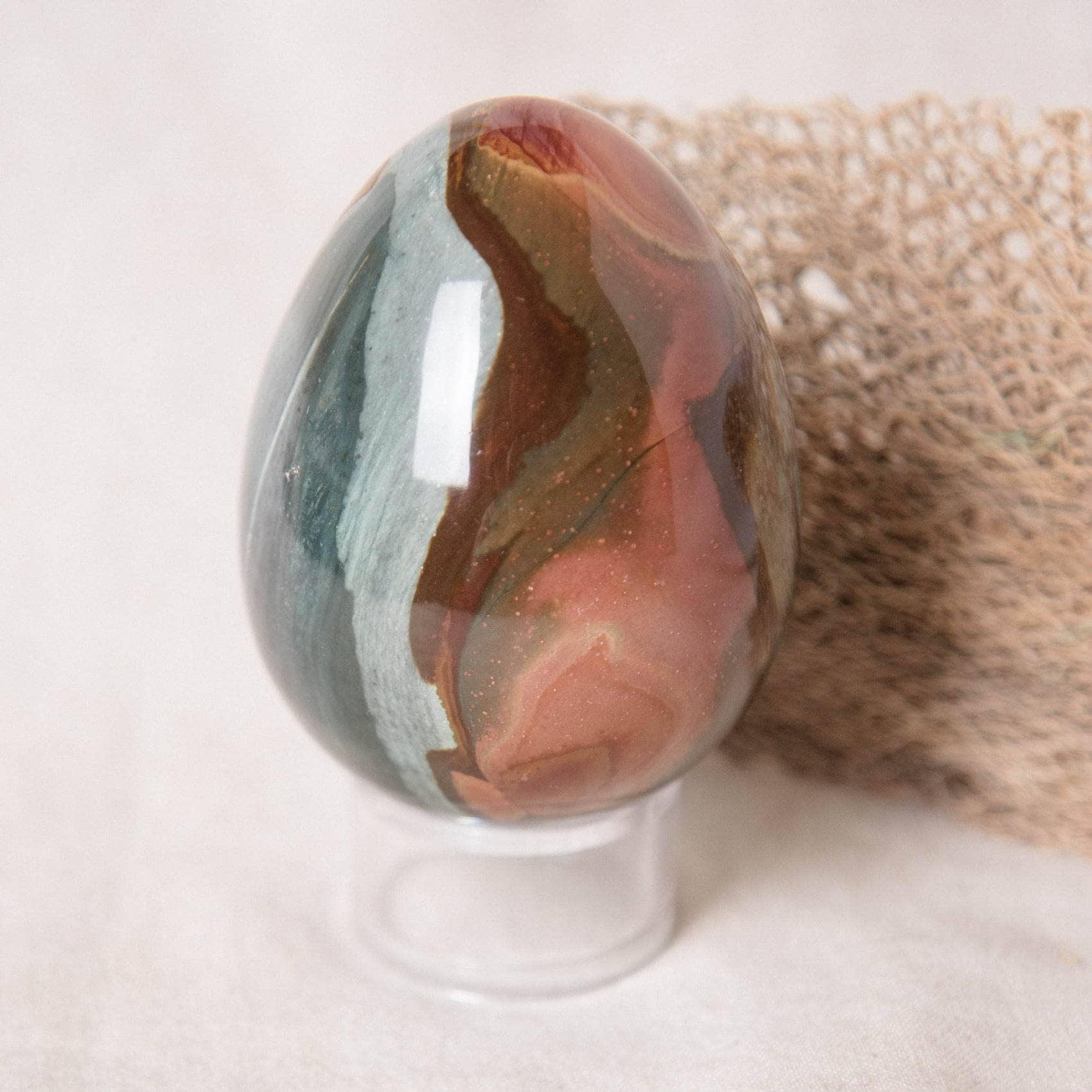 Polychrome Jasper Eggs - AAA Premium Quality、mySite、hinf8tx79