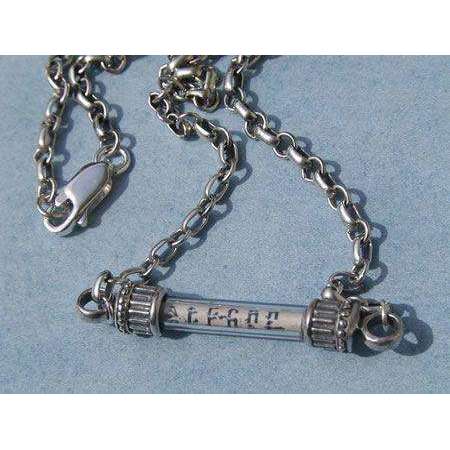 Michael Bromberg Sterling Silver Scroll Necklace、mySite、topwebapps