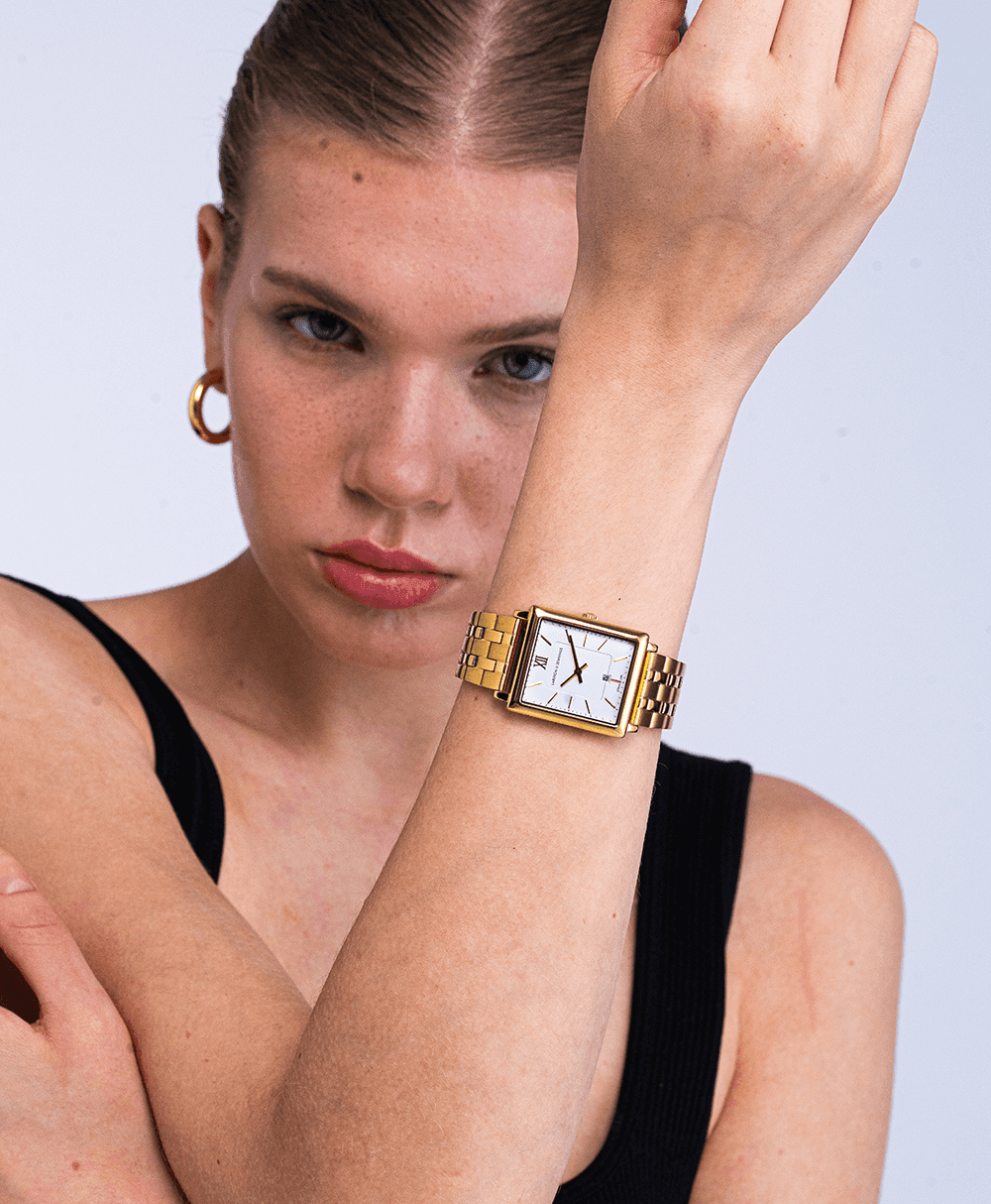 Boyfriend Classic Gold White 40mm、mySite、botmansion