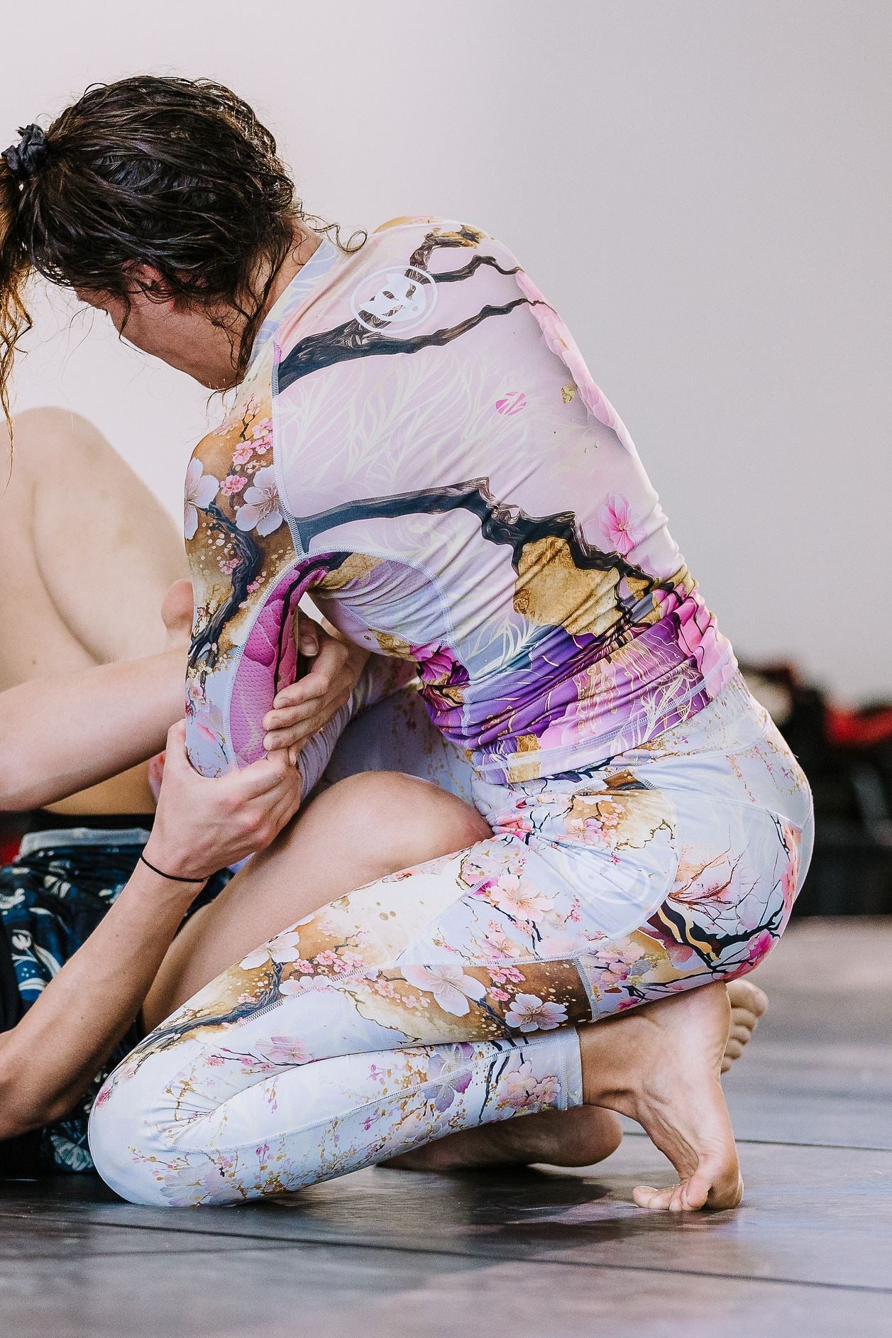 Women's Sakura Jiu Jitsu Rashguard - Long Sleeve、mySite、gigharbornorthrealestate