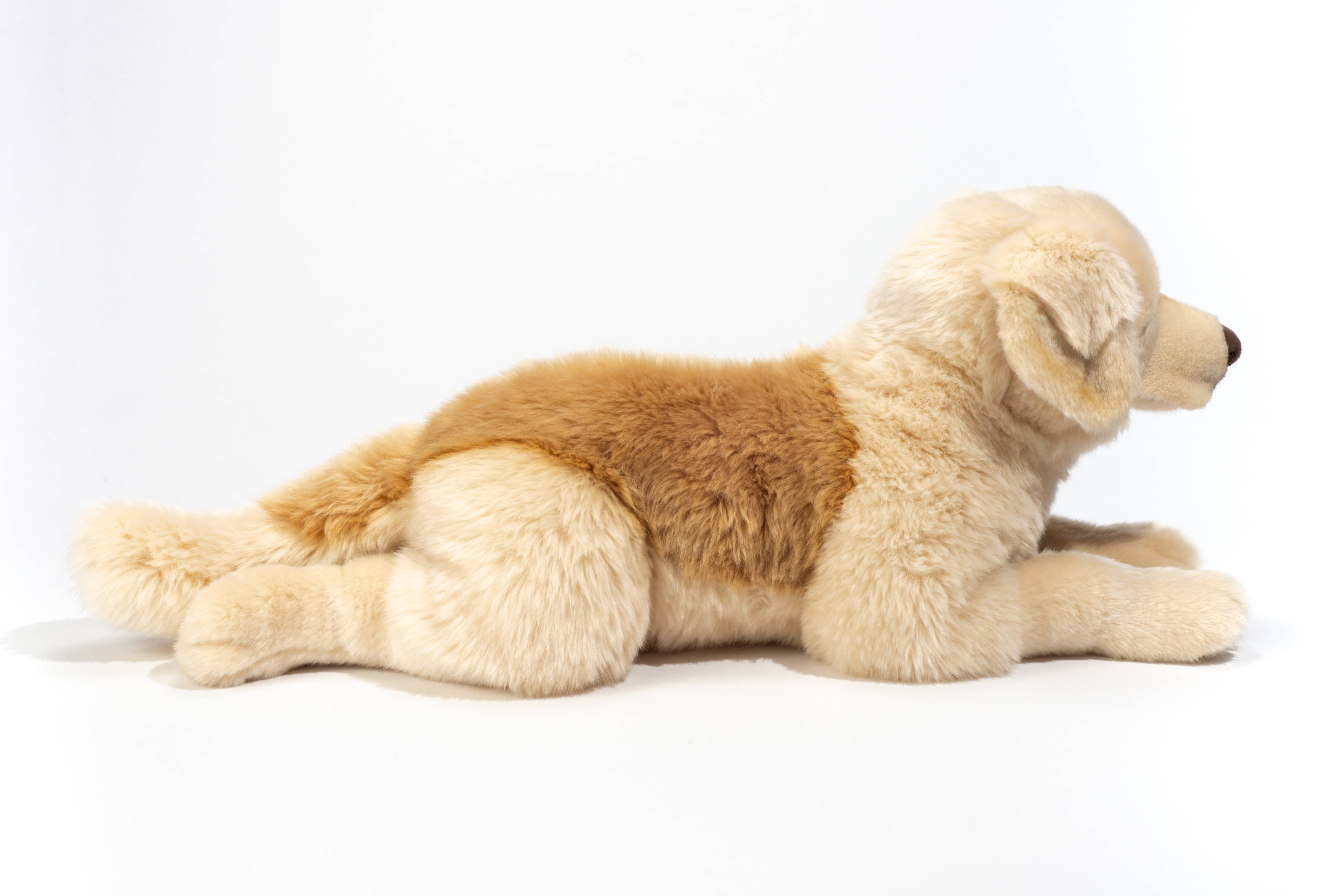 Golden Retriever Floppy Plush Dog Large 60 cm by Teddy Hermann、mySite、g9winljtr