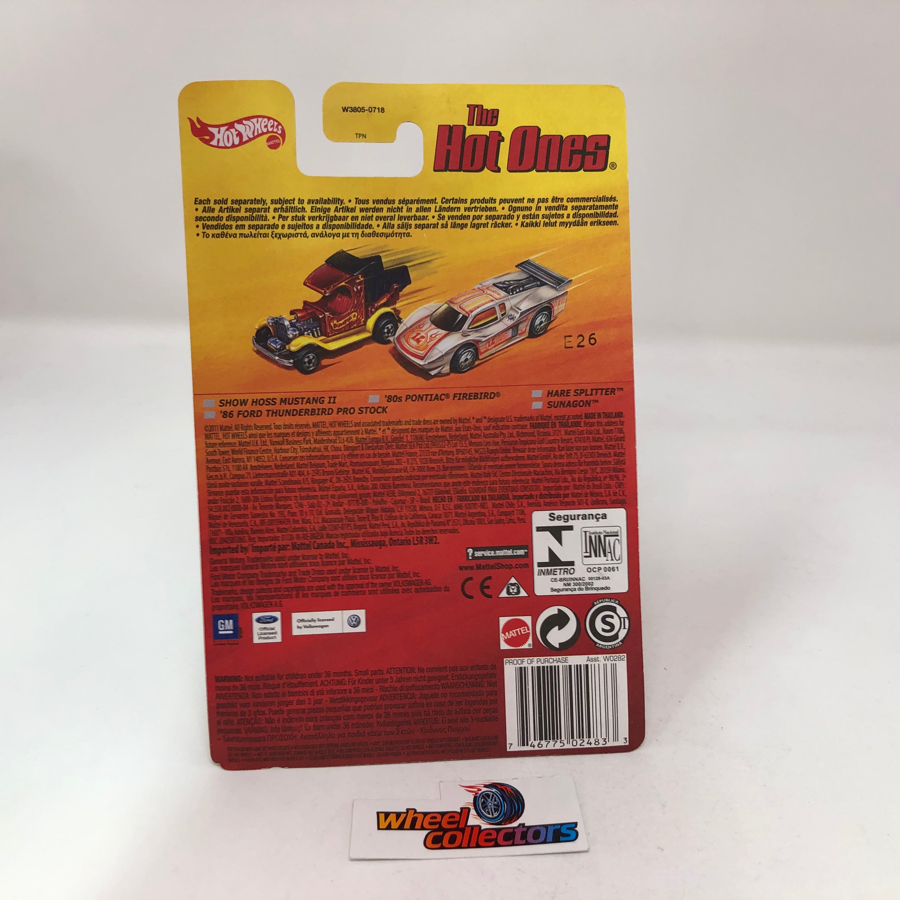 Show Hoss Mustang II * Yellow * Hot Wheels The Hot Ones、mySite、hgirdovlk