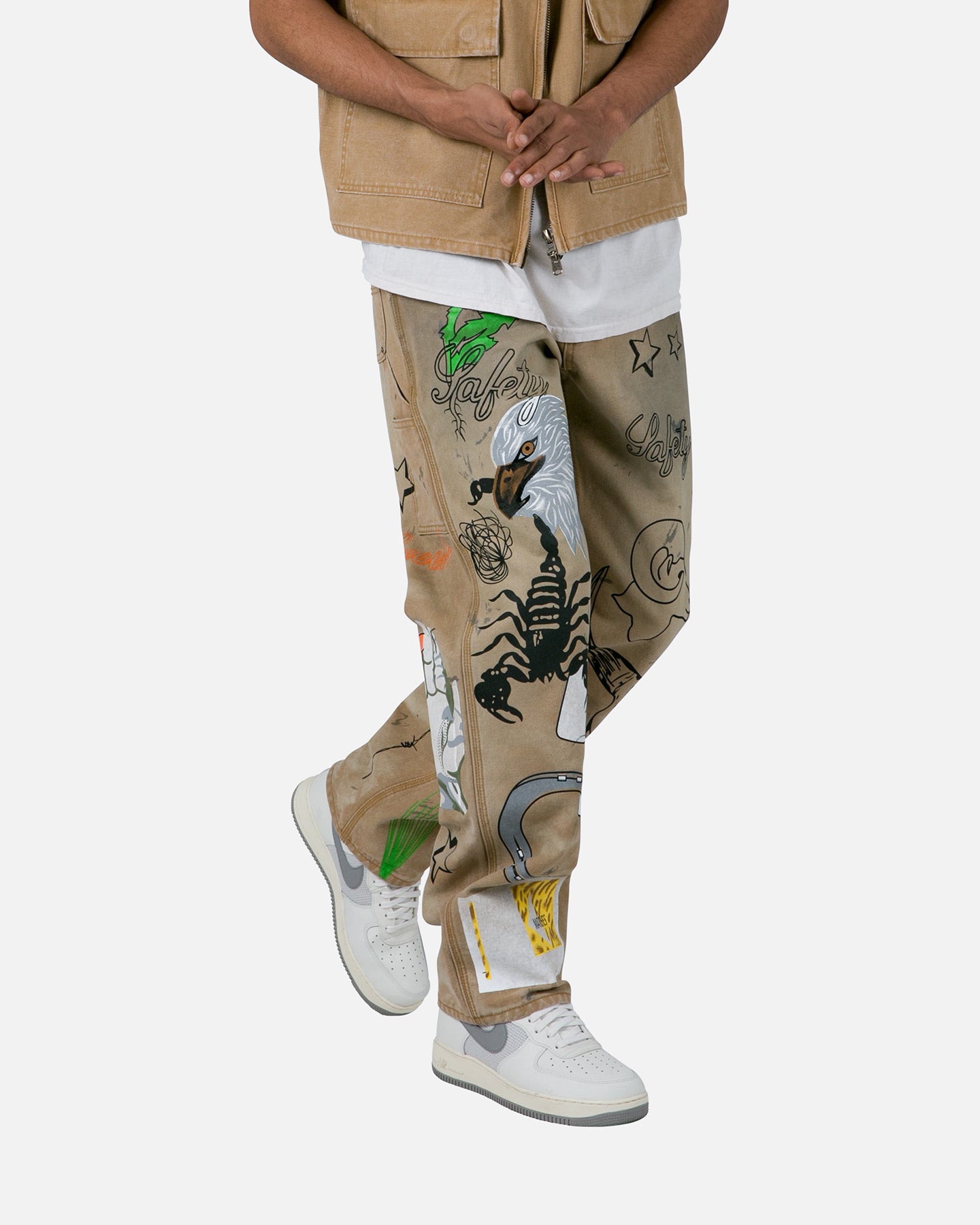 MNML Ranch Work Pants Tan、mySite、zt4zffjzw