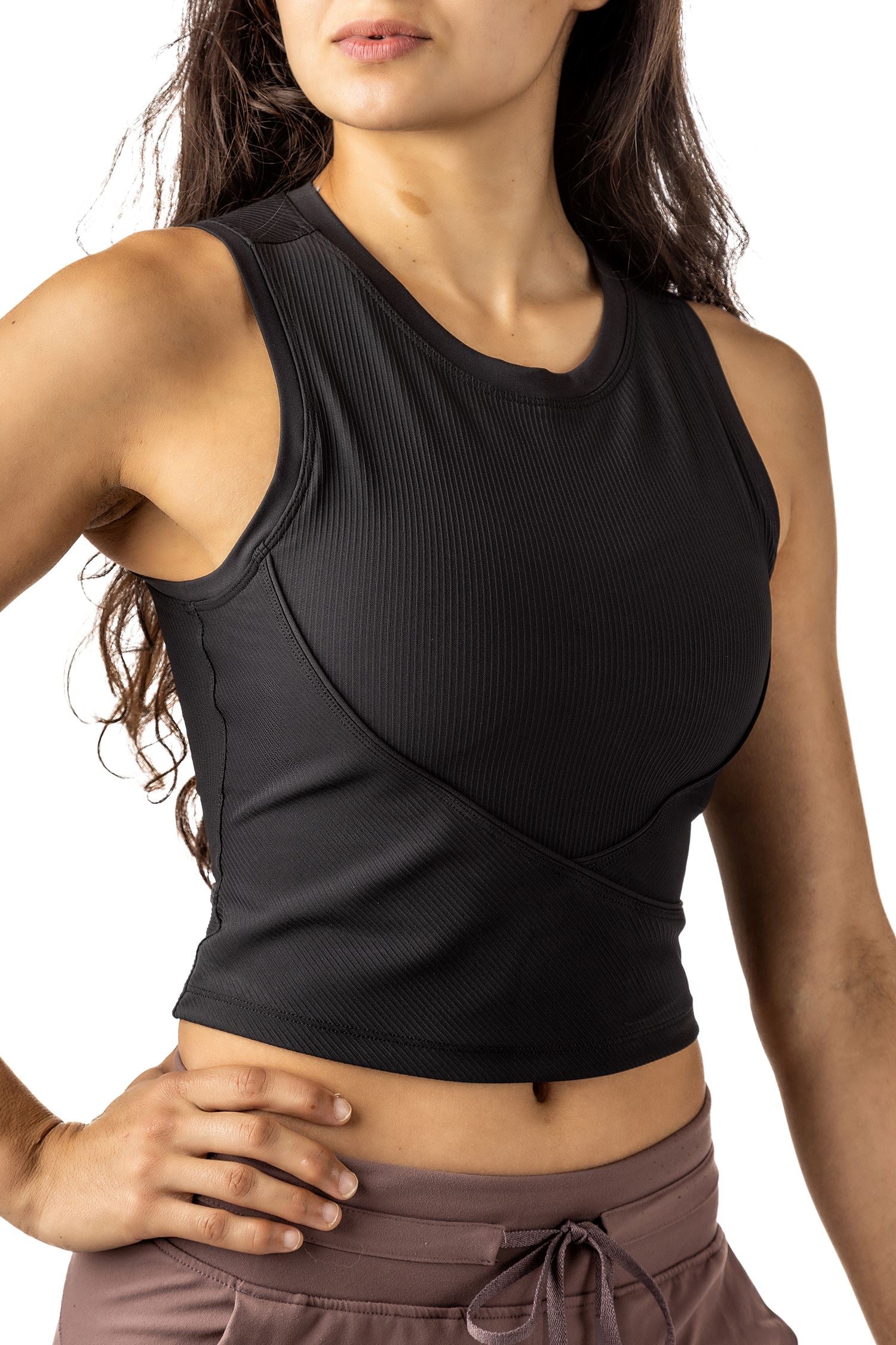 Women's Premium Ribbed Fitted Muscle Tank、mySite、gigharbornorthrealestate