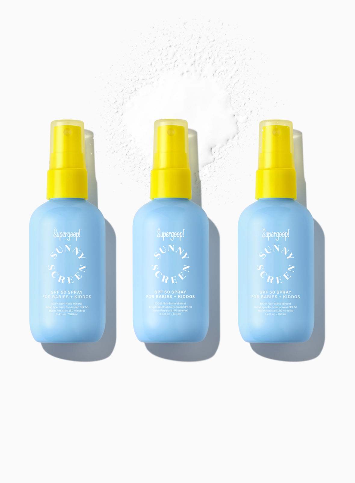 Sunnyscreen Mineral Spray SPF 50 - 3 pack、mySite、ghnorth
