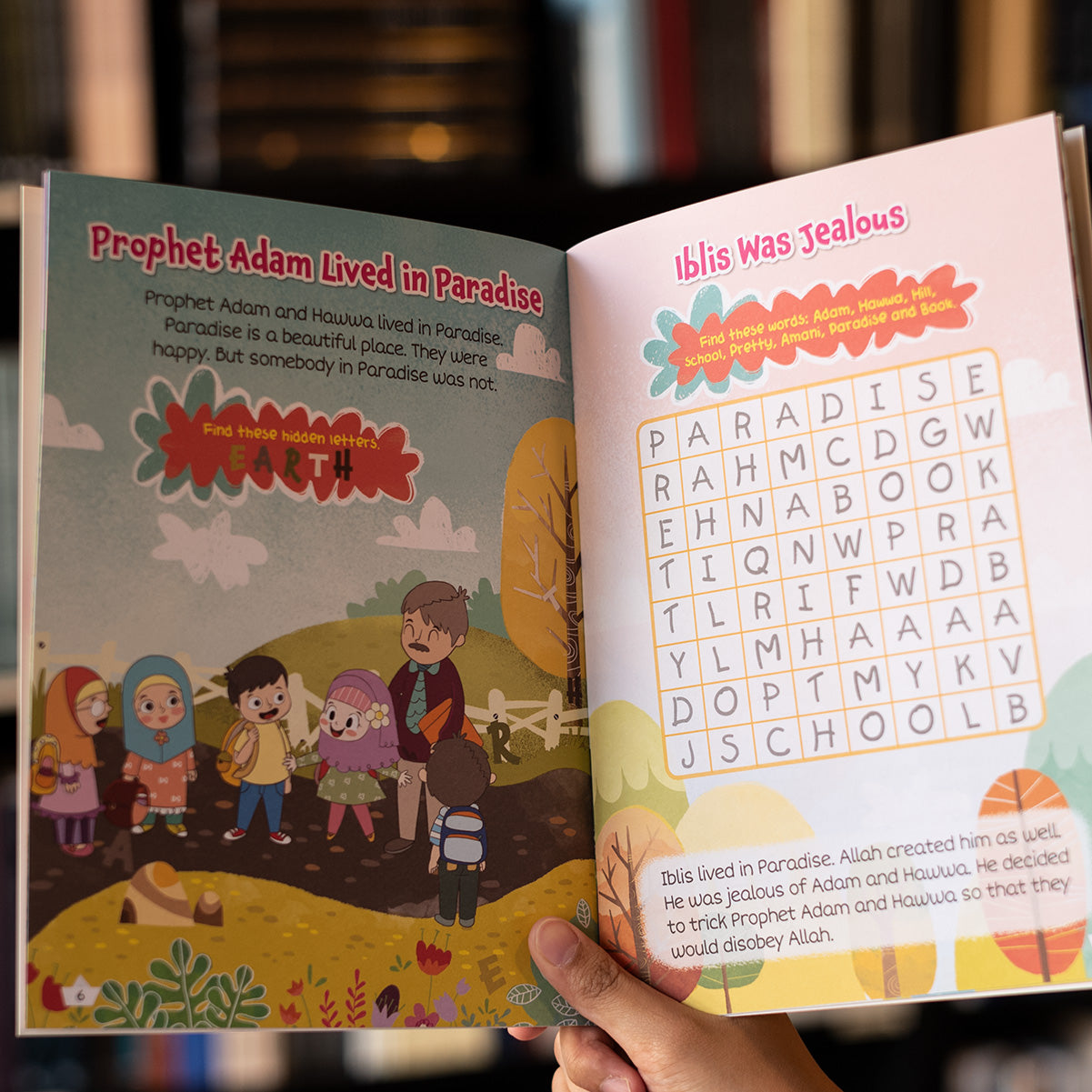 Prophet Adam and Wicked Iblis Activity Book、mySite、topwebapps