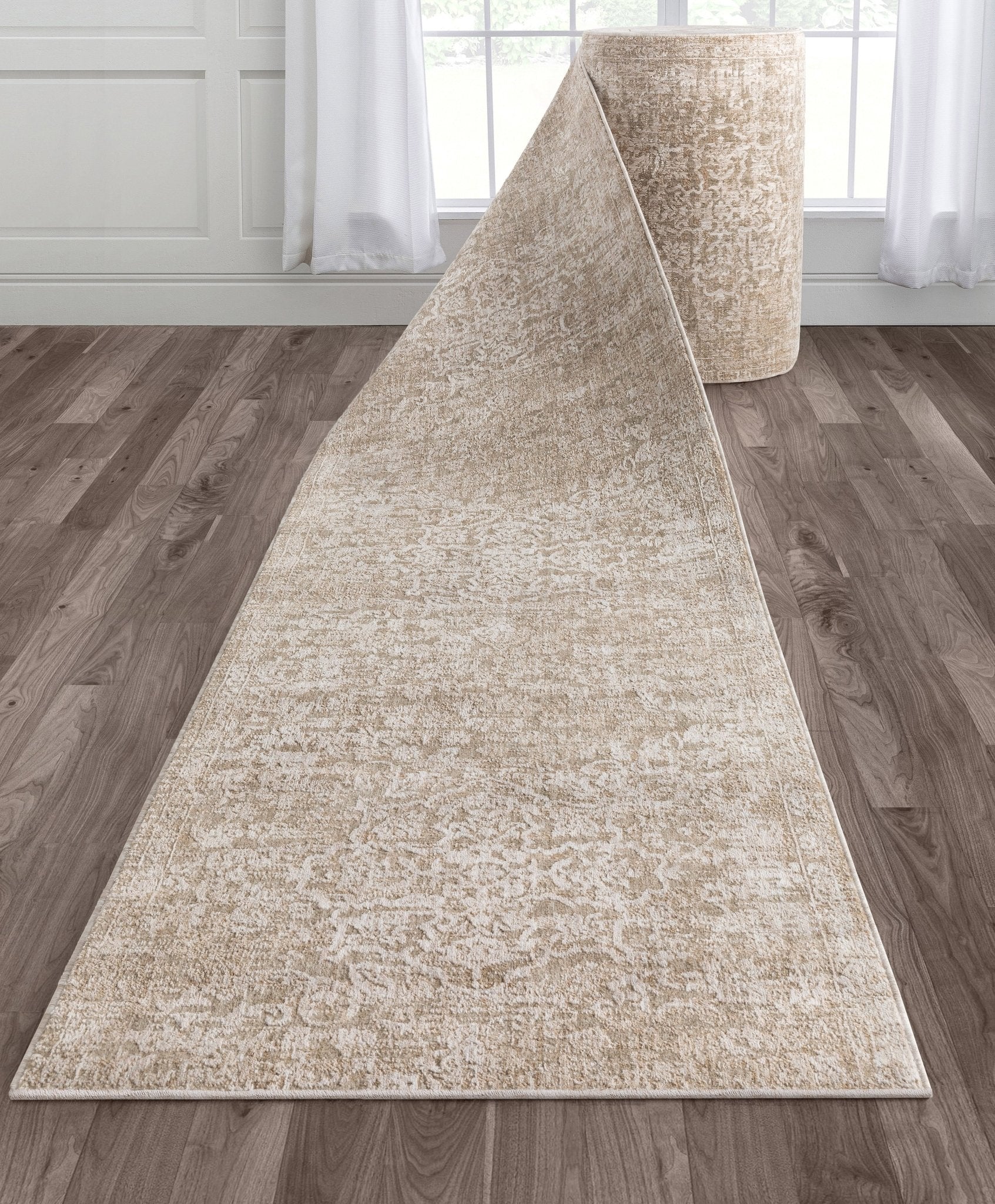Custom Size Hallway & Stair Runner - Harmony Beige Choose Your Width x Choose Your Runner Length- Made to Order Runner - Dense & Textural - Neutral Tones、mySite、gigharbornorthrealestate