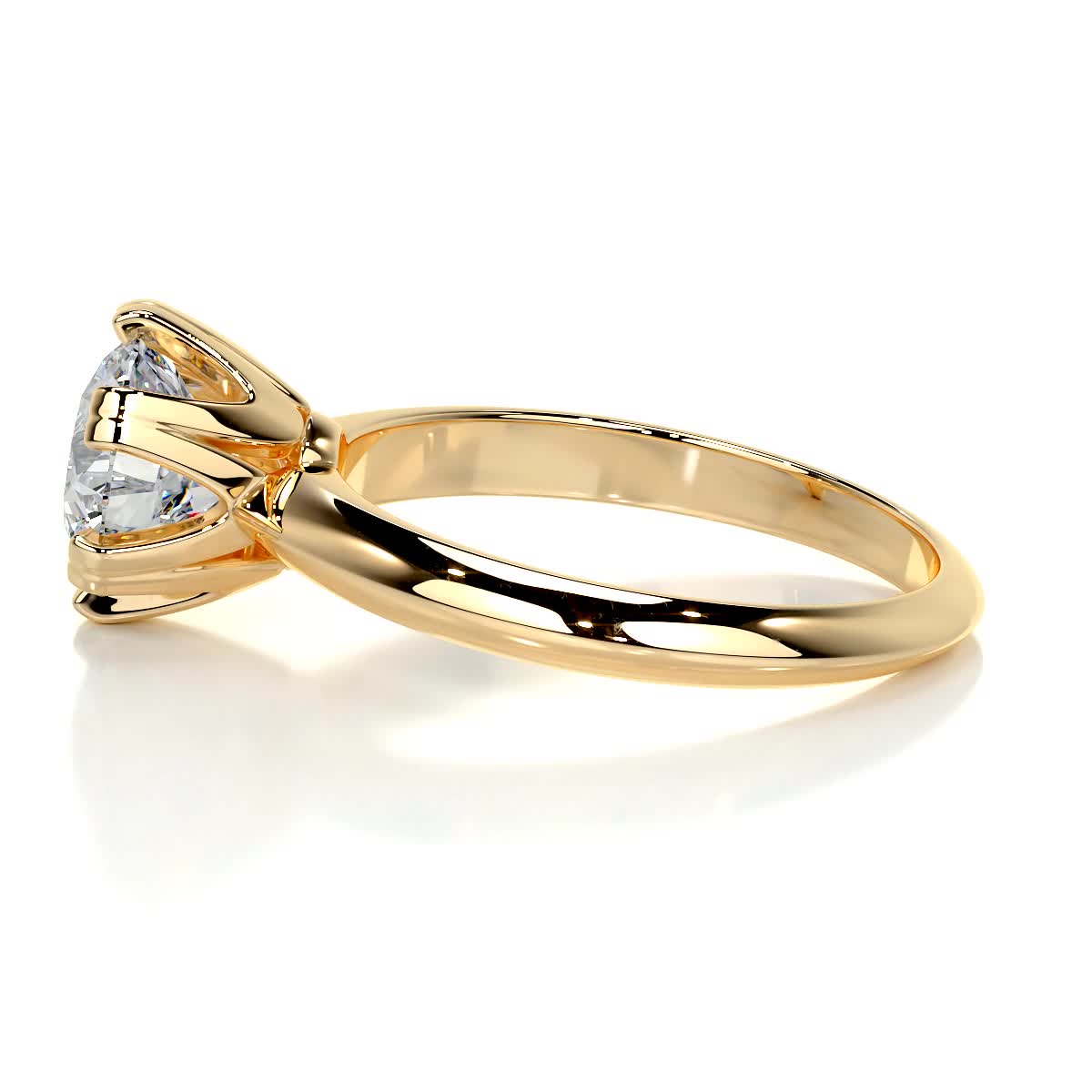 Alexis Diamond Engagement Ring -18K Yellow Gold、mySite、hinf8tx79
