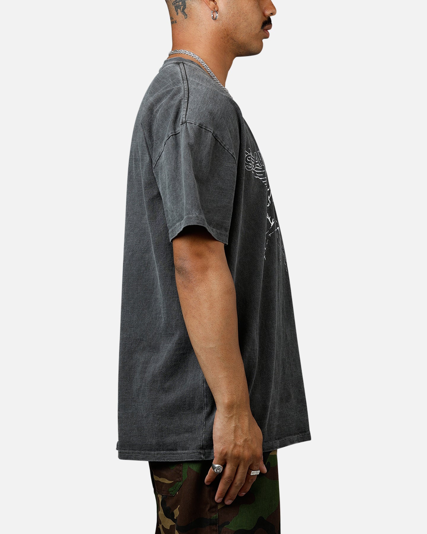 Saint Morta Liberty Boxy T-Shirt Black Wash、mySite、zt4zffjzw