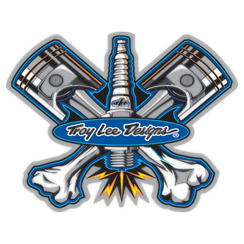 Sticker 2 Pistonbone Blue、mySite、dreamappss