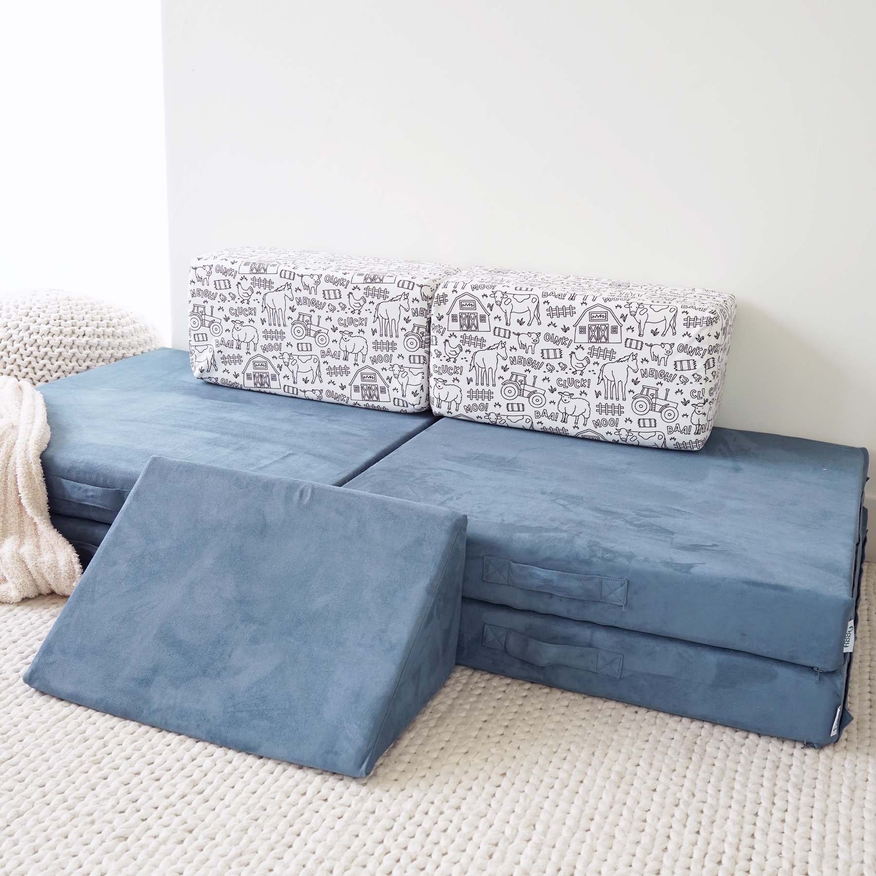  The Figgy Play Couch (7 pc) with Wedge X Caden Lane、mySite、layawaytickets