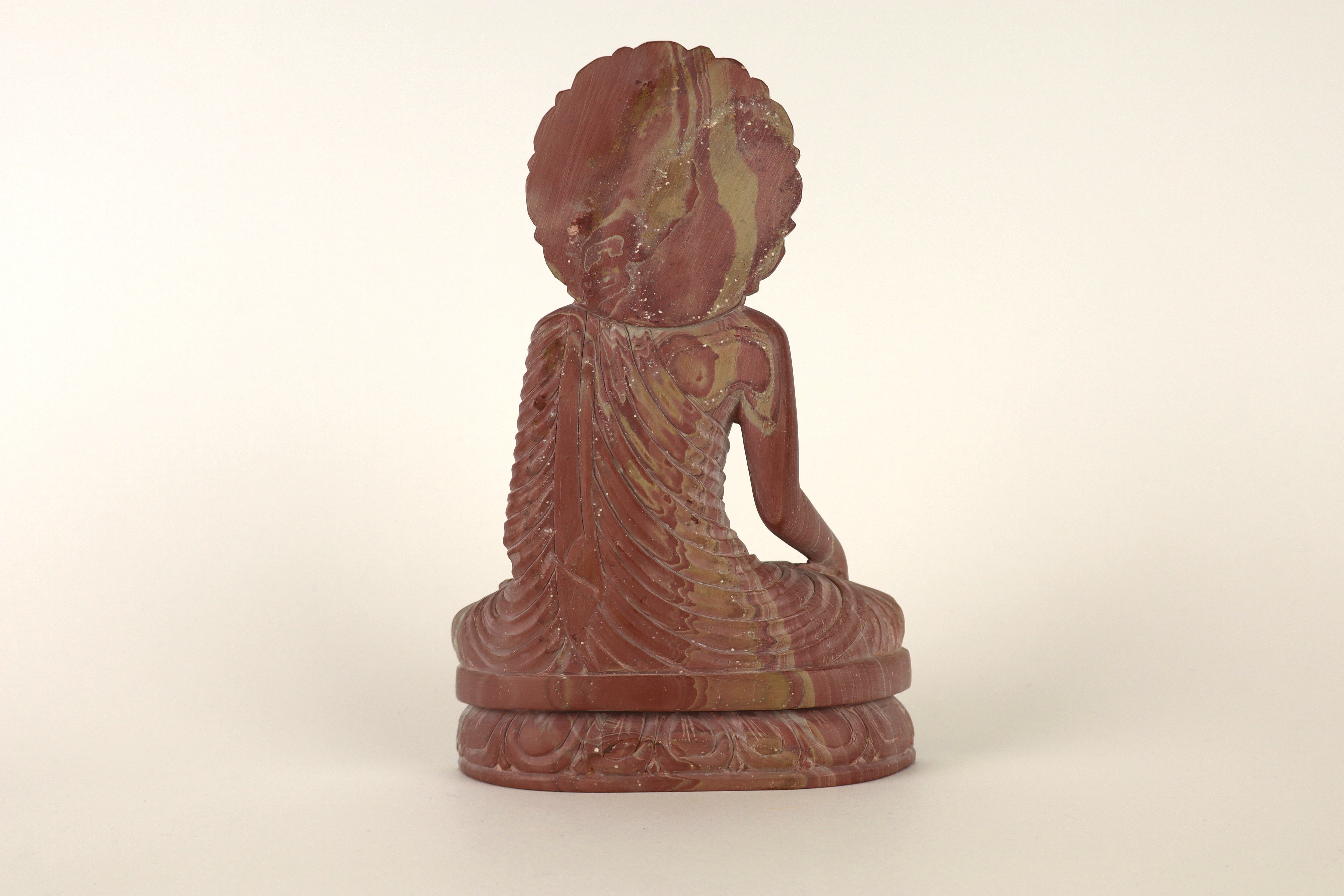 Sitting Buddha - Softstone (Small, 20cm)、mySite、topwebapps