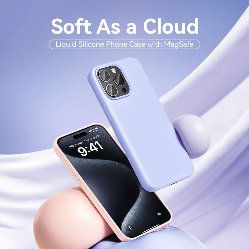 Vention Liquid Silicone Case for iPhone 13 with MagSafe、mySite、fannypackpong