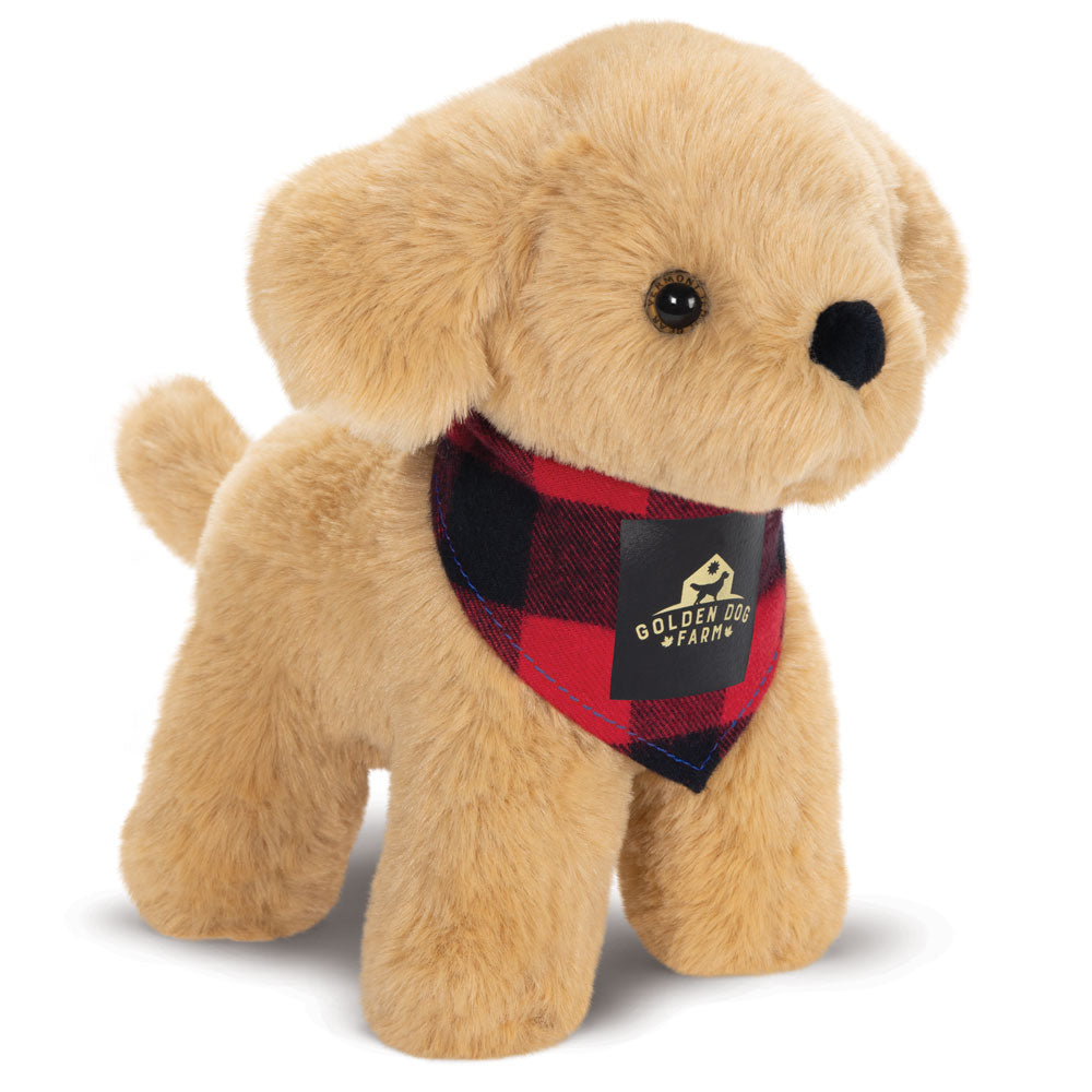 8 in. Golden Dog Farm Puppy, Red Buffalo、mySite、g9winljtr