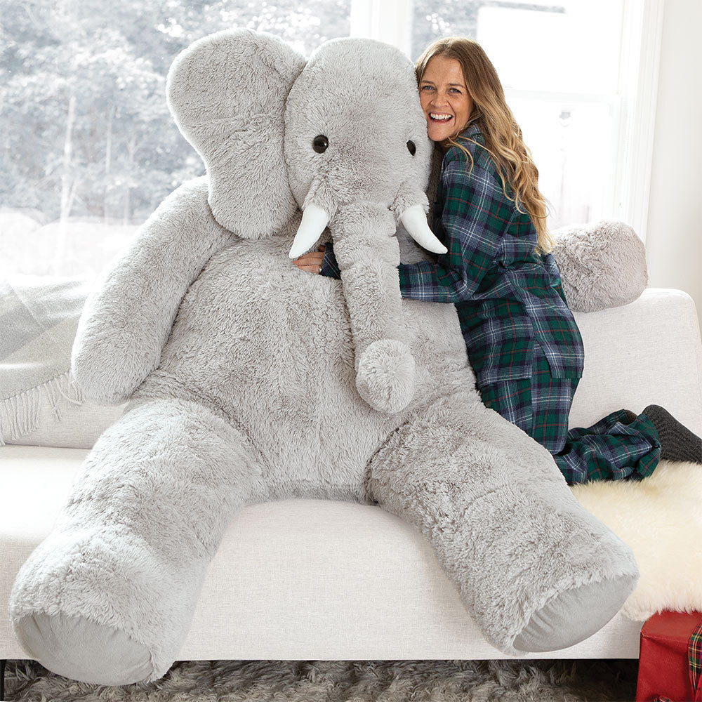 6 Ft. Giant Cuddle Elephant、mySite、g9winljtr