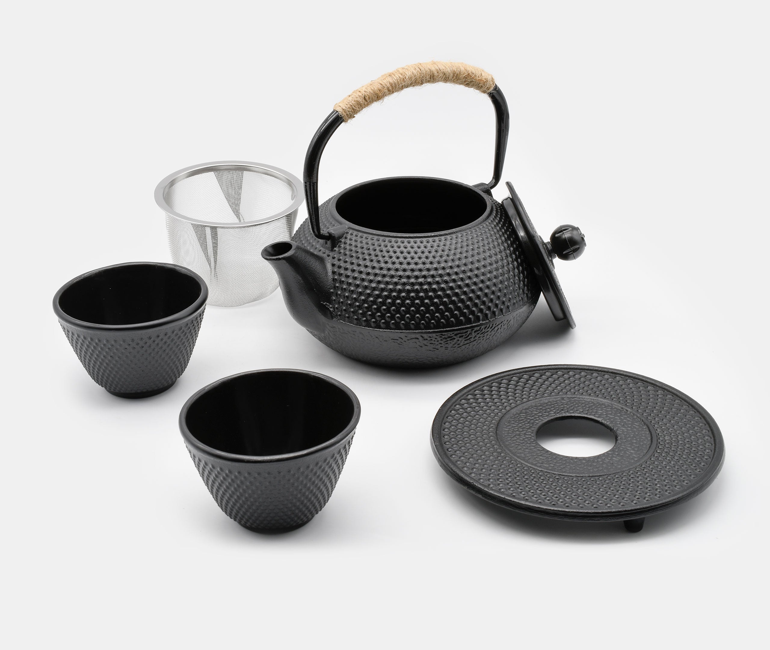 Cast Iron Tea Set 800ml - Black、mySite、topwebapps