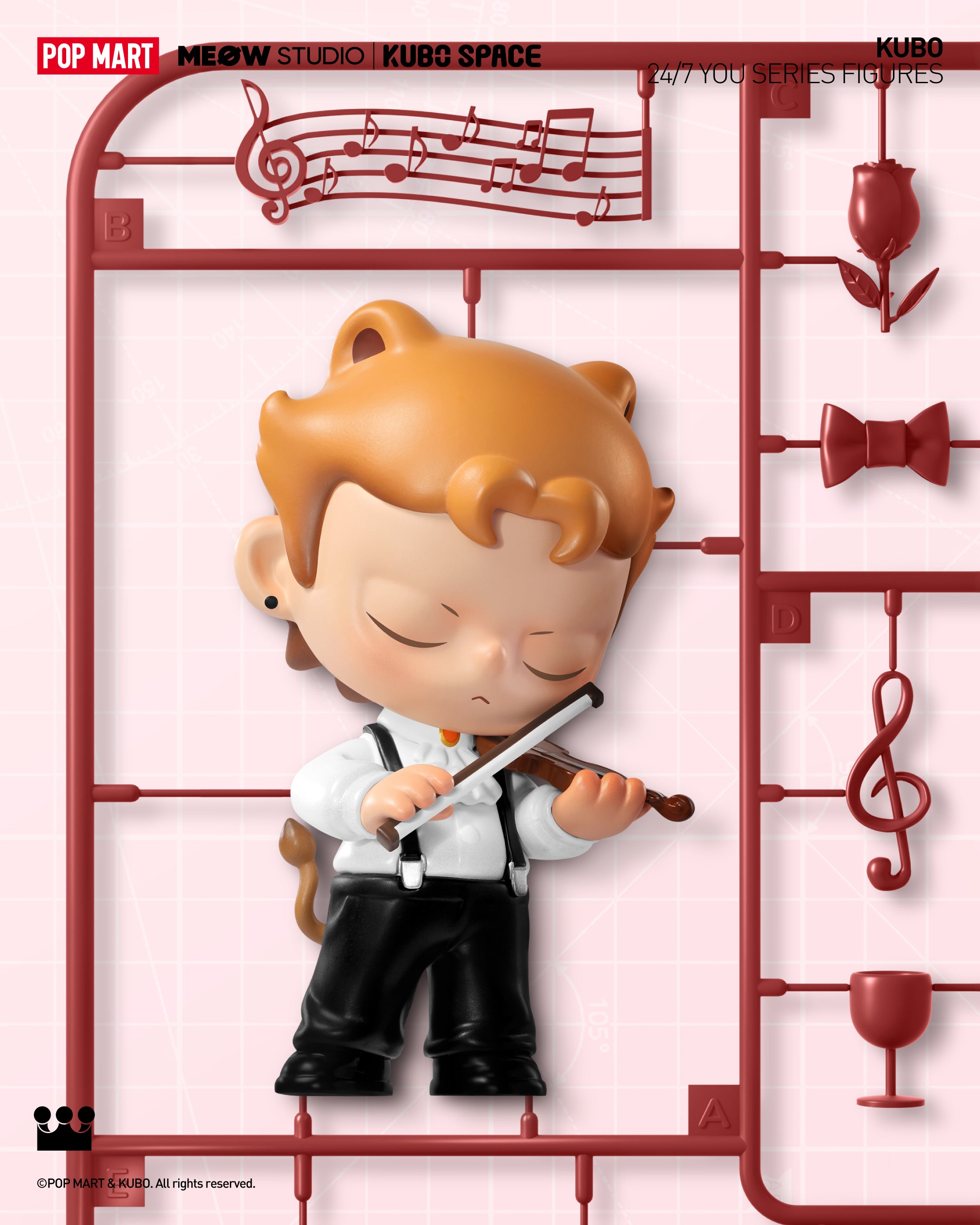  POP MART KUBO 24/7 You Series Figures、mySite、greenlandpopulation