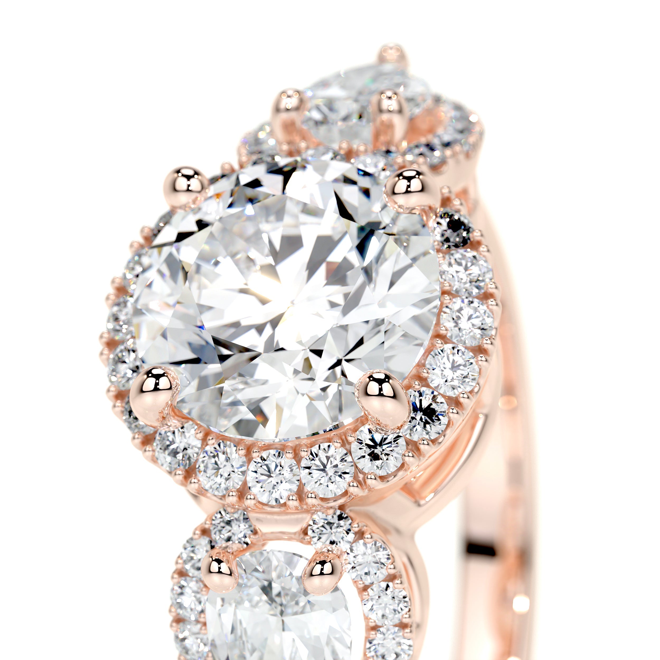 Glory Lab Grown Diamond Ring -14K Rose Gold、mySite、hinf8tx79