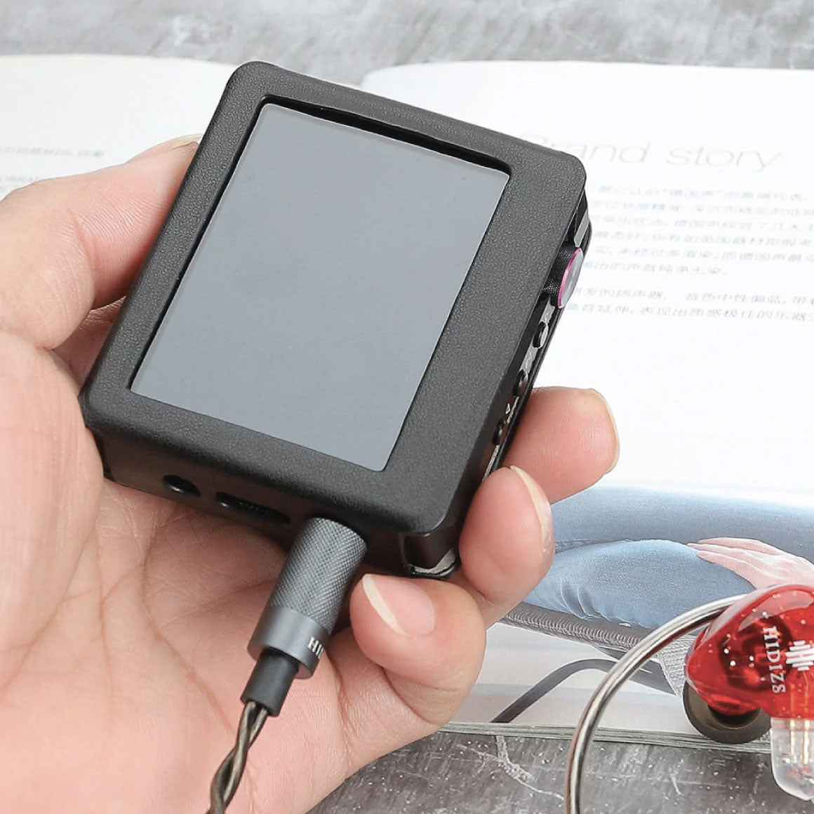  Hidizs - AP80 Pro-X Leather Case、mySite、merchandisen