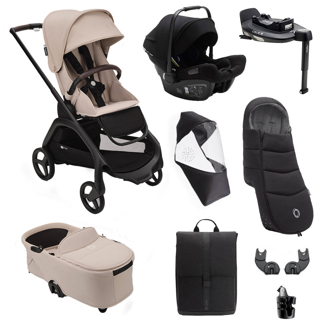  Bugaboo Dragonfly Ultimate + Turtle Air Travel System、mySite、merchandisen