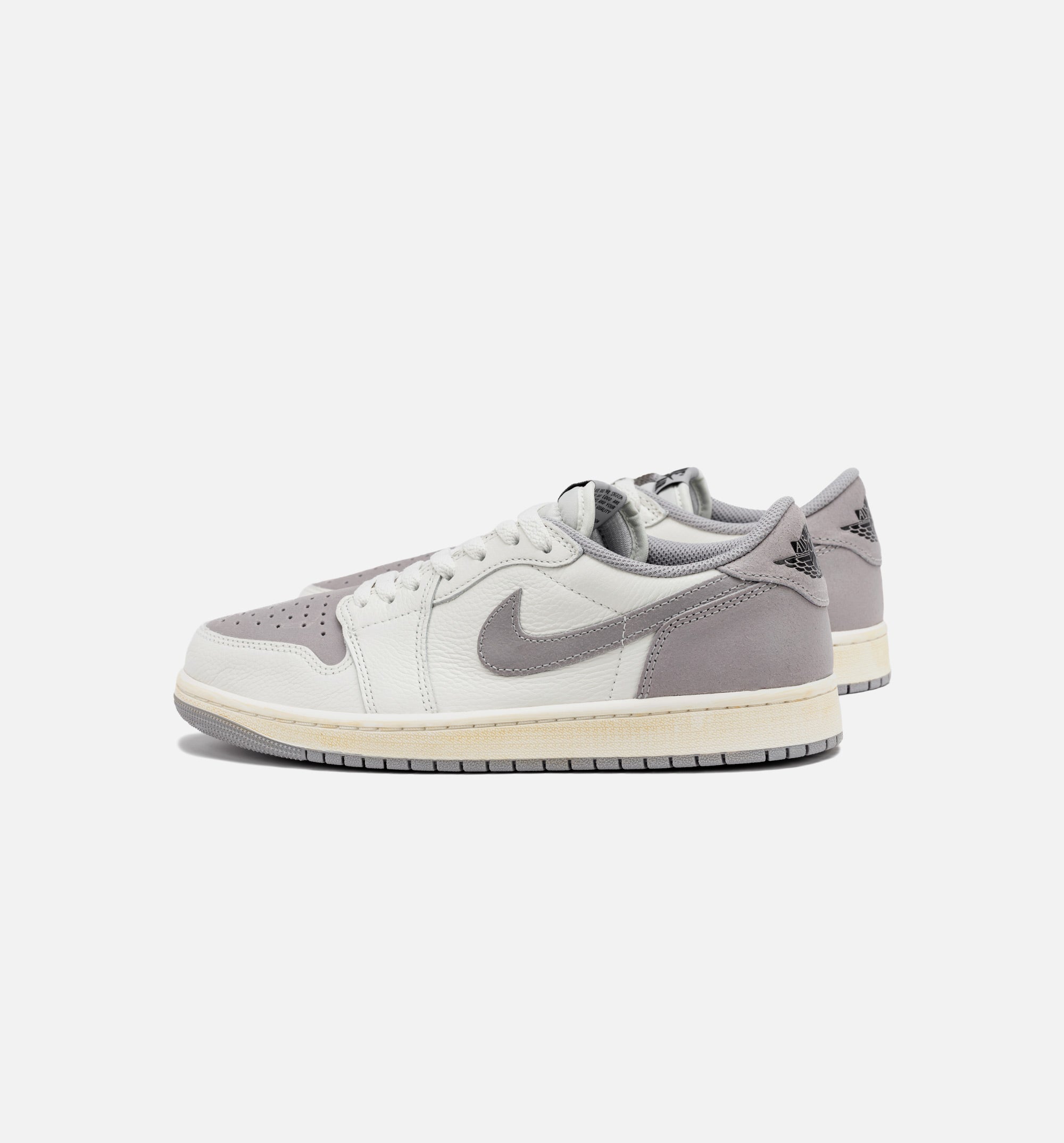 Air Jordan 1 Retro Low OG Atmosphere Grey Mens Lifestyle Shoe - Sail/Black/Atmosphere Grey、mySite、dreamappss