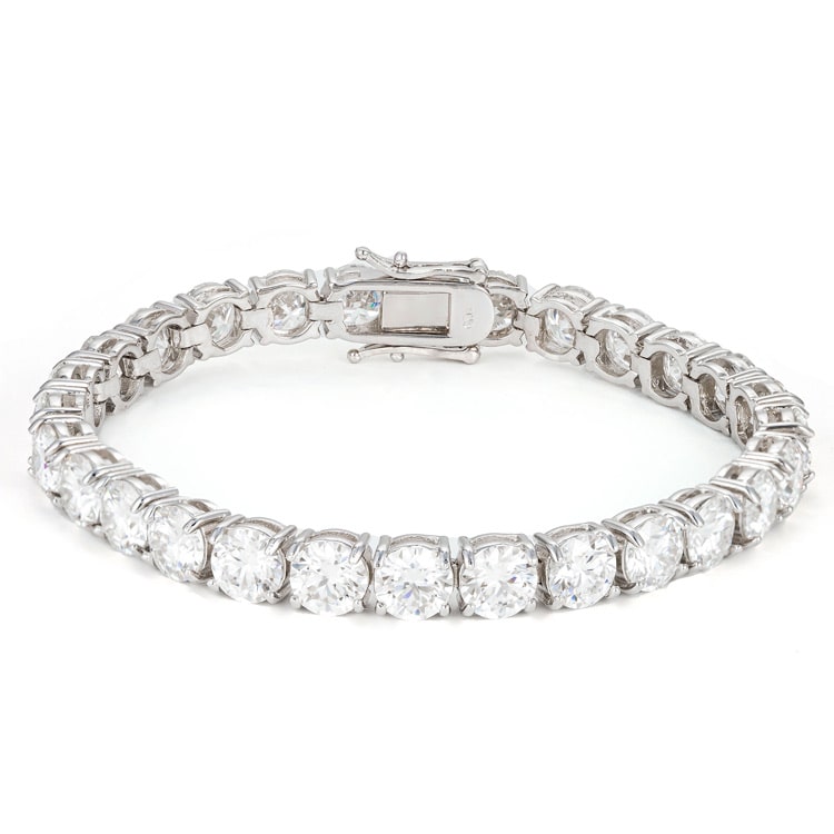 6MM Moissanite Tennis Bracelet 14K Gold、mySite、hinf8tx79
