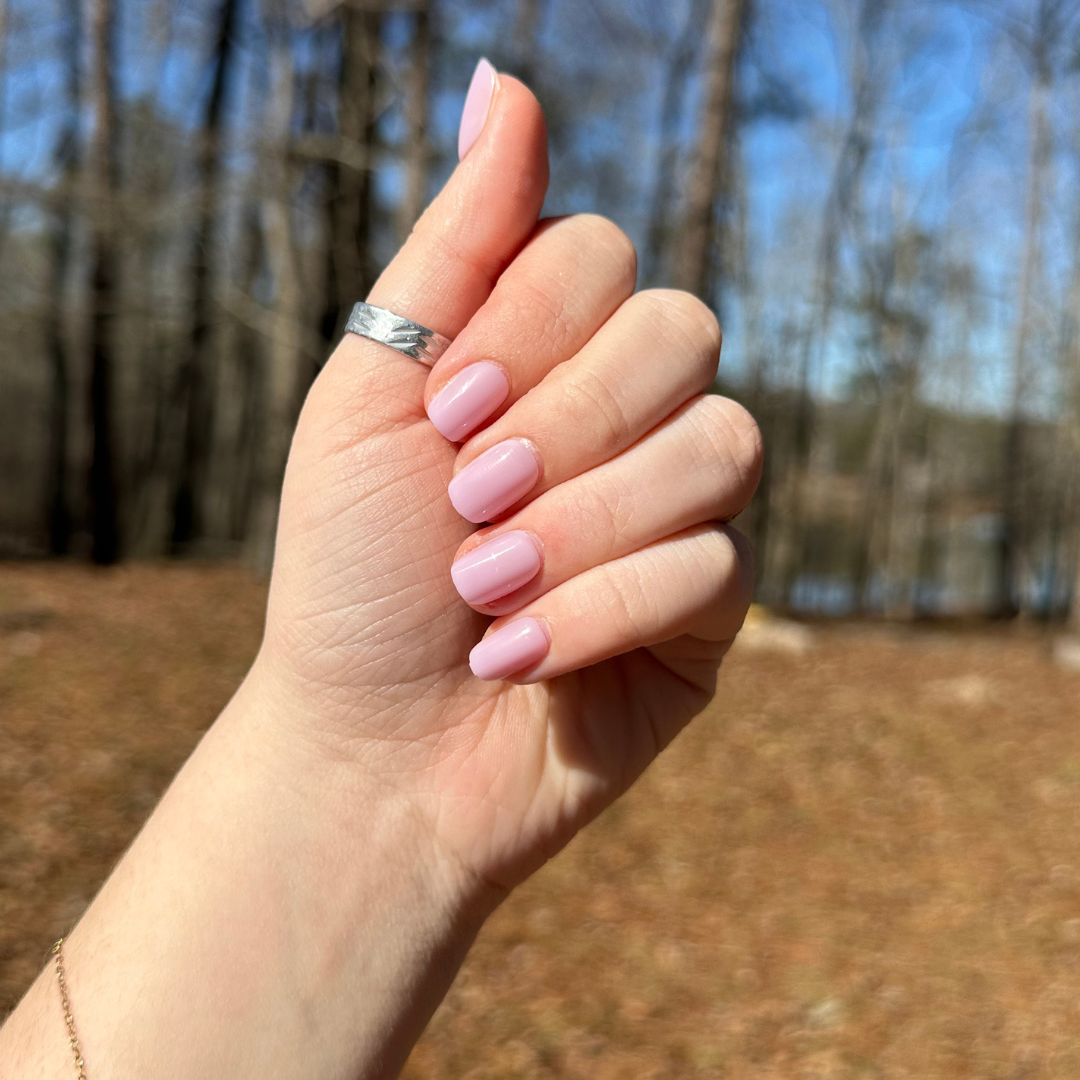 Lavender Stems - Press-On | Extra Short | Squoval、mySite、solidvoid