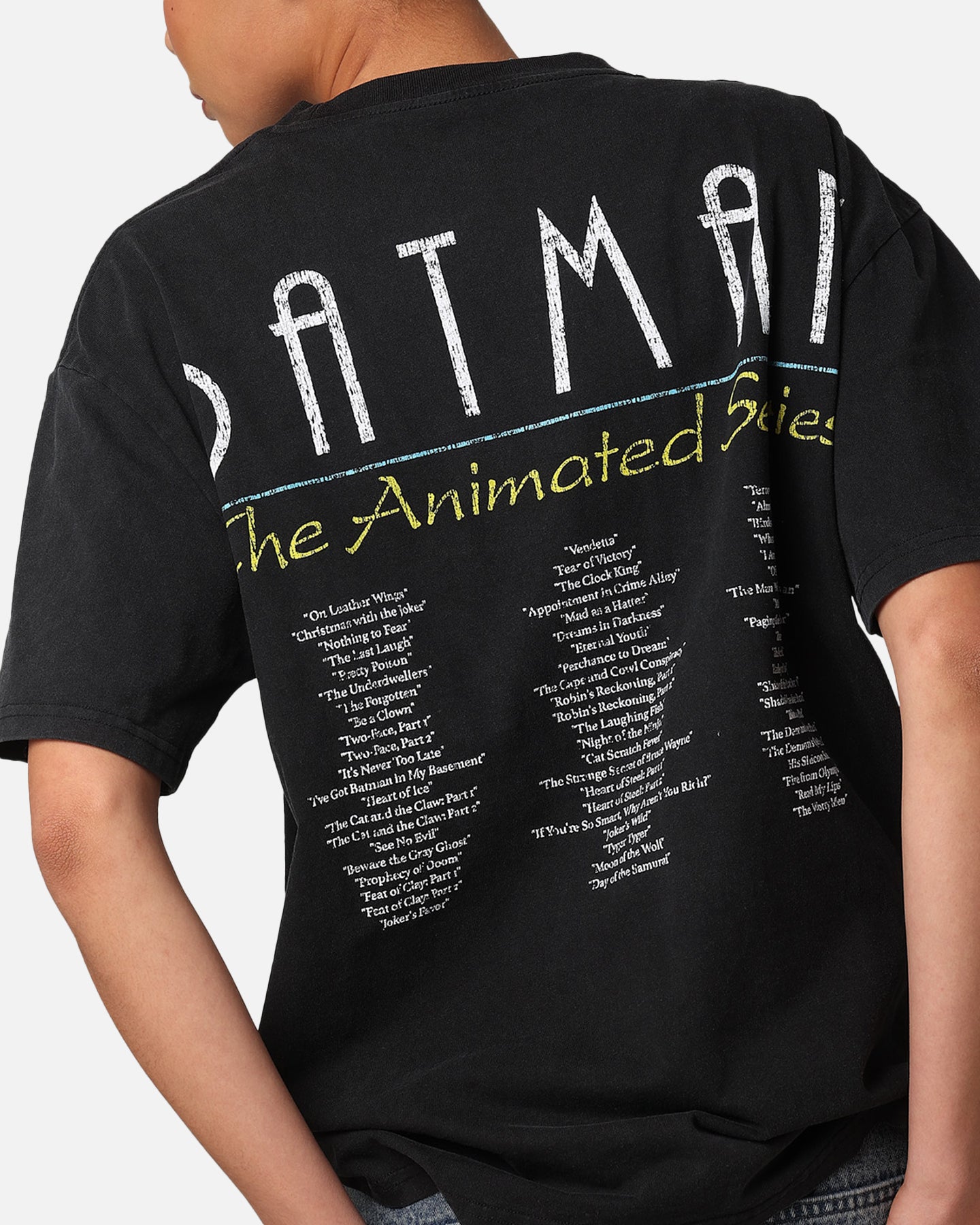 American Thrift X DC 1993 Batman Heavy T-Shirt Vintage Black、mySite、zt4zffjzw