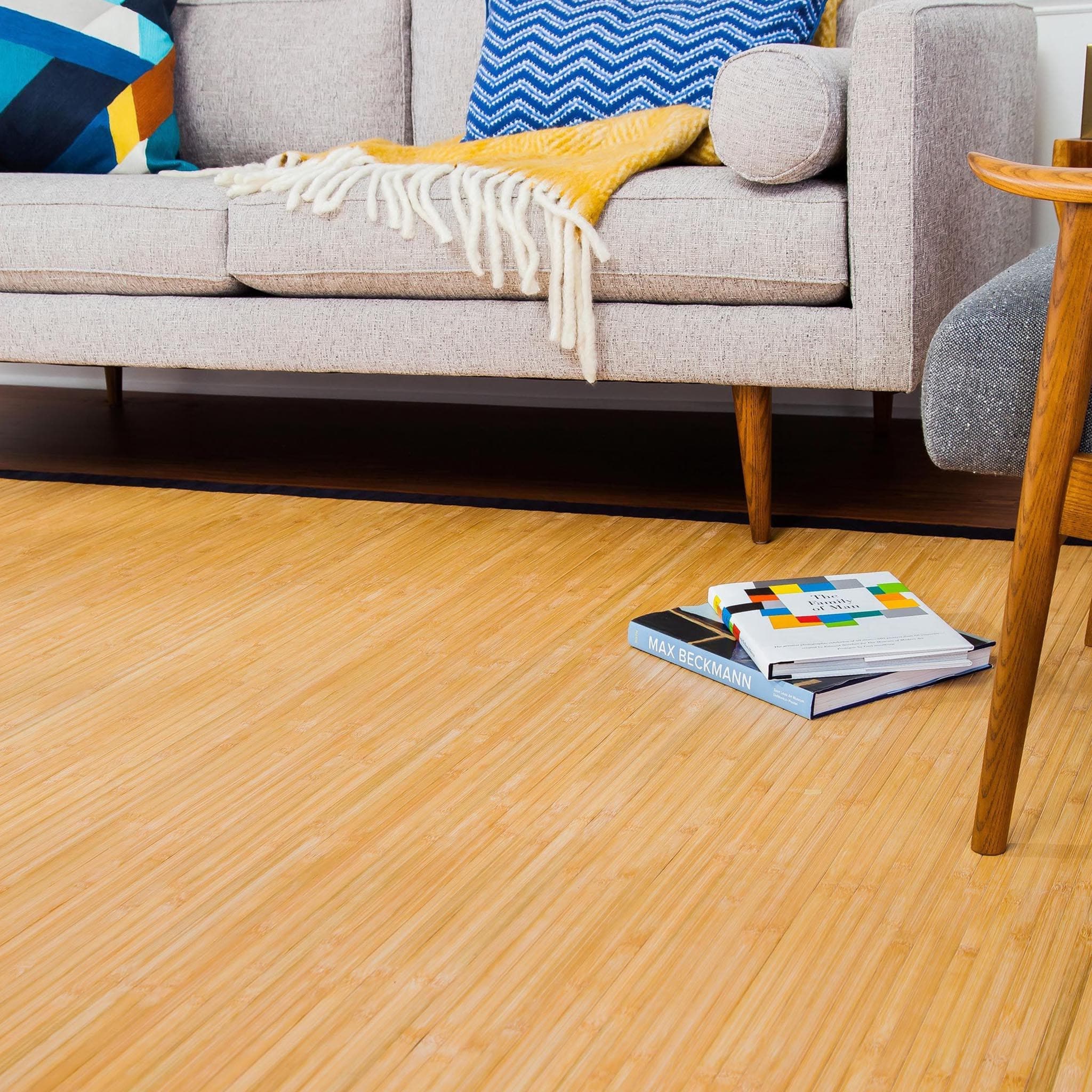 Contemporary Natural Bamboo Rug、mySite、neckold