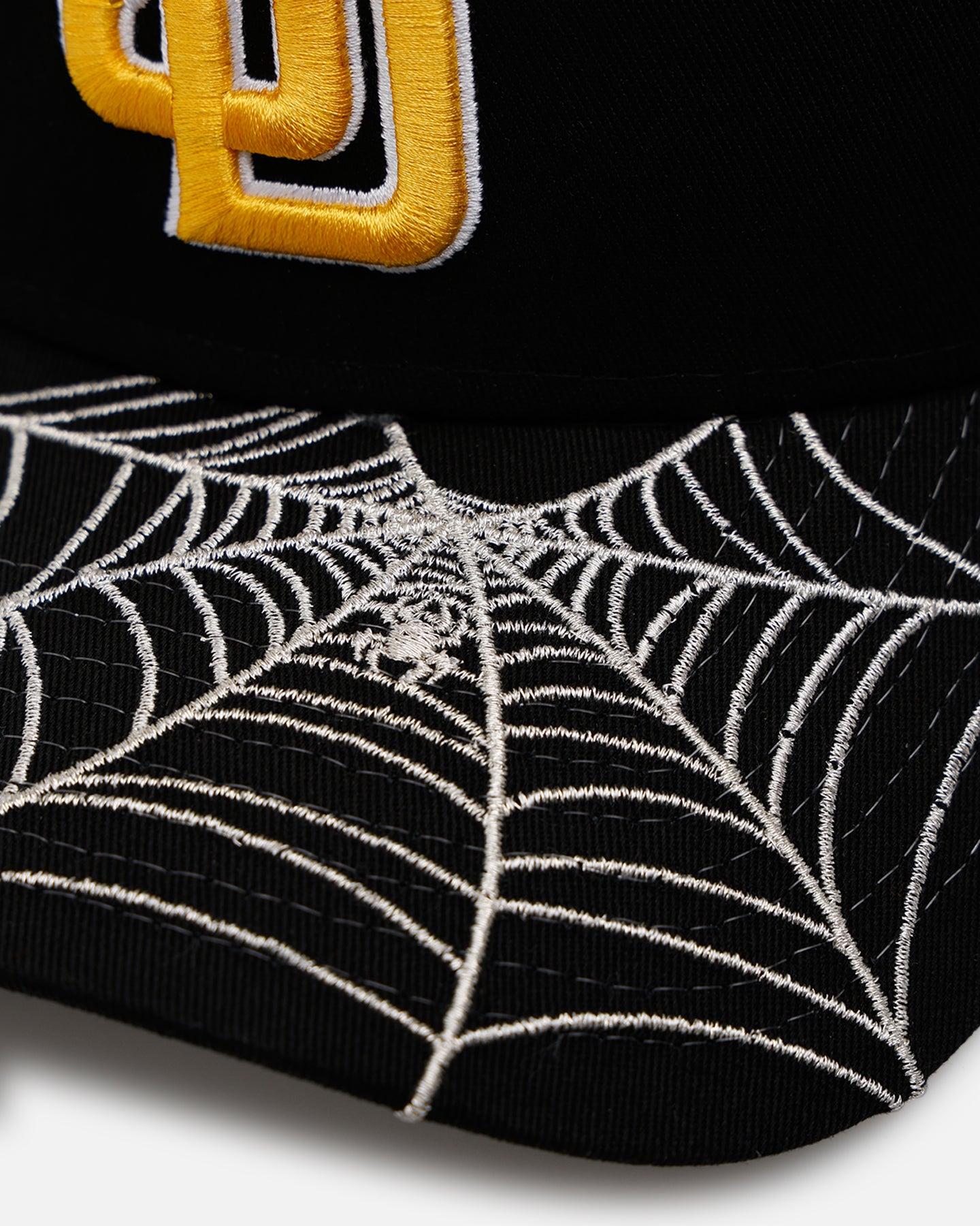 New Era San Diego Padres 'Spider Web Visor' 9FORTY A-Frame Snapback Black、mySite、zt4zffjzw