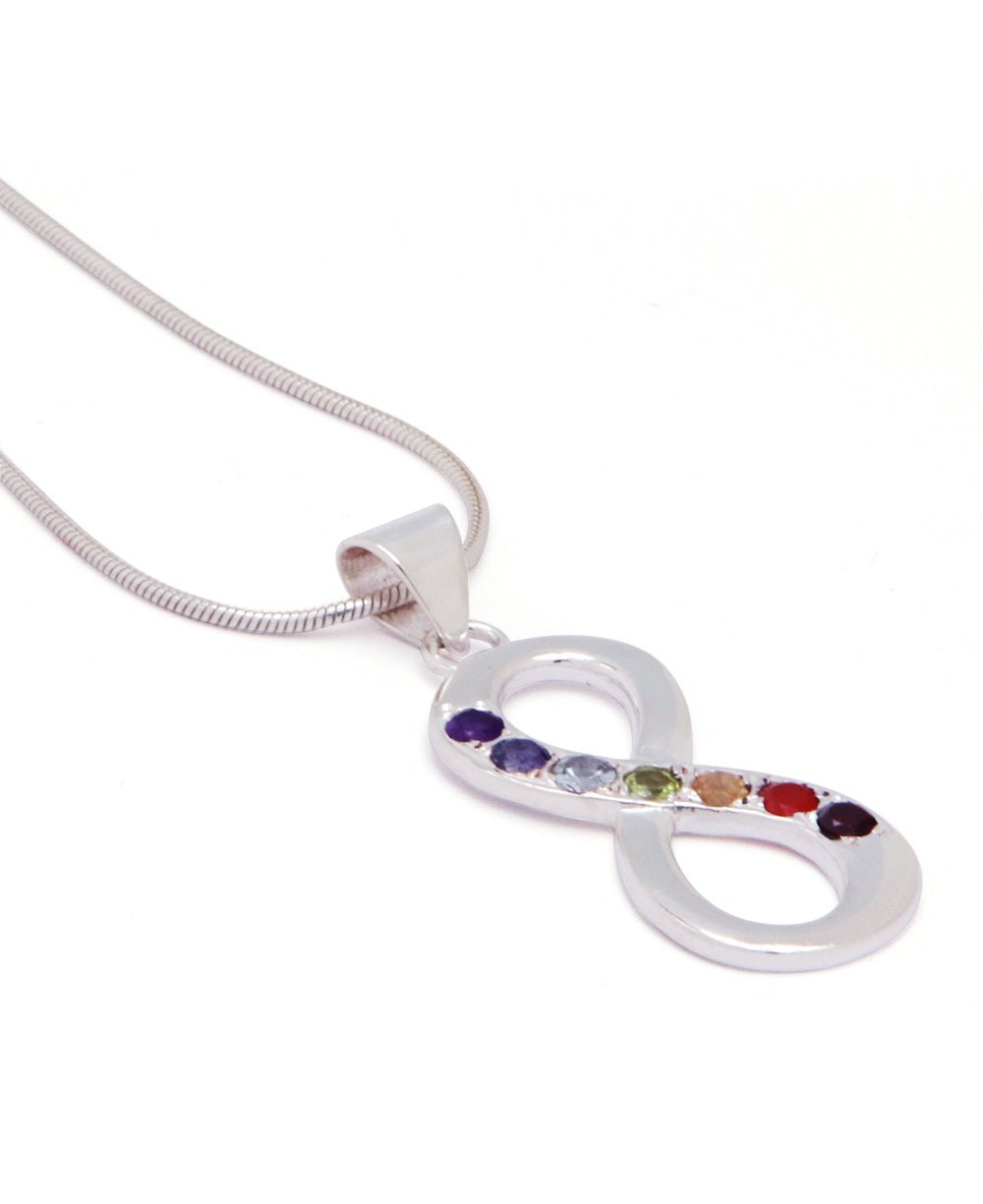 Sterling Silver Infinity Chakra Pendant、mySite、topwebapps