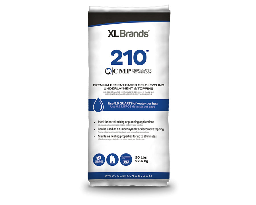 XL BRANDS - 210 PREMIUM SELF LEVELING UNDERLAYMENT, 50 LB BAG
